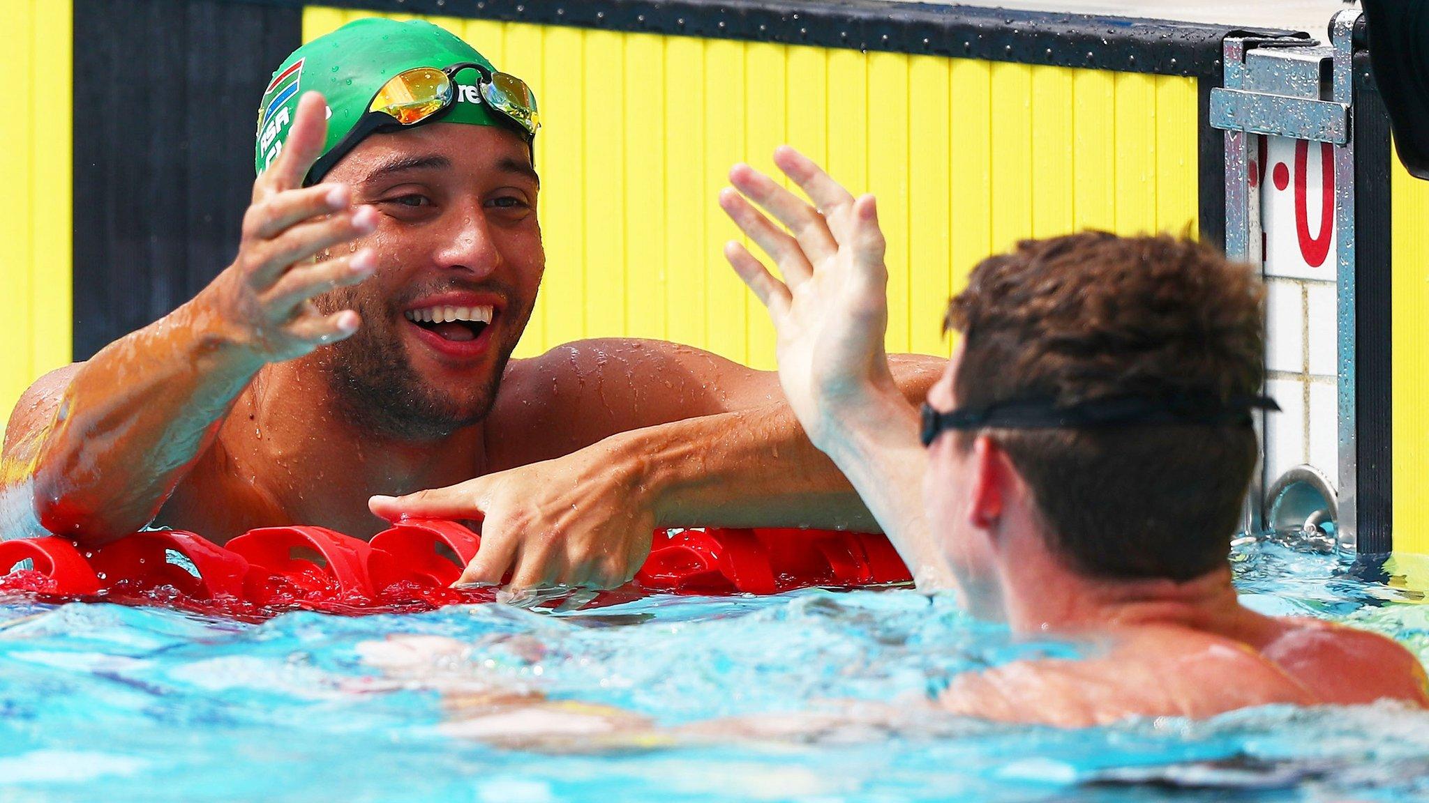 Chad le Clos and Ben Proud