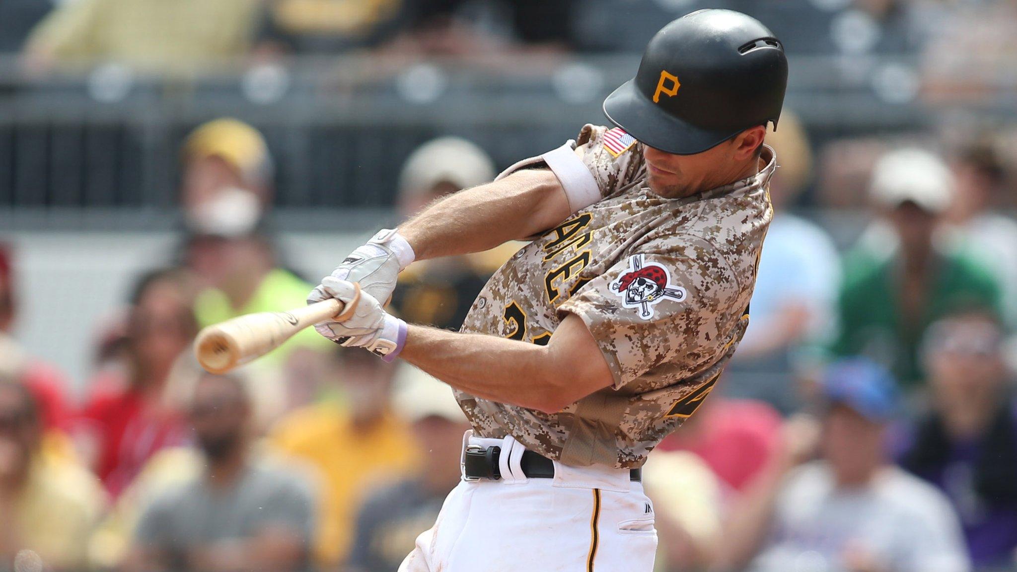 Pittsburgh Pirates left fielder Adam Frazier