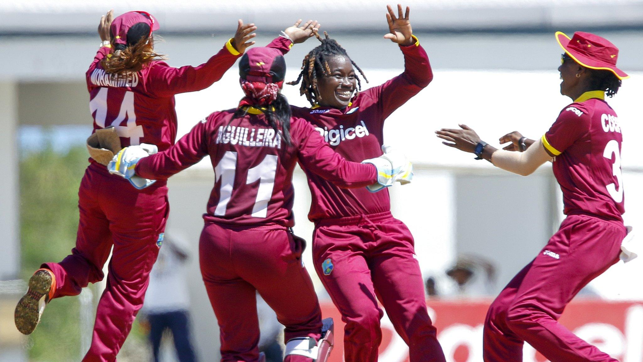 West Indies celebrate