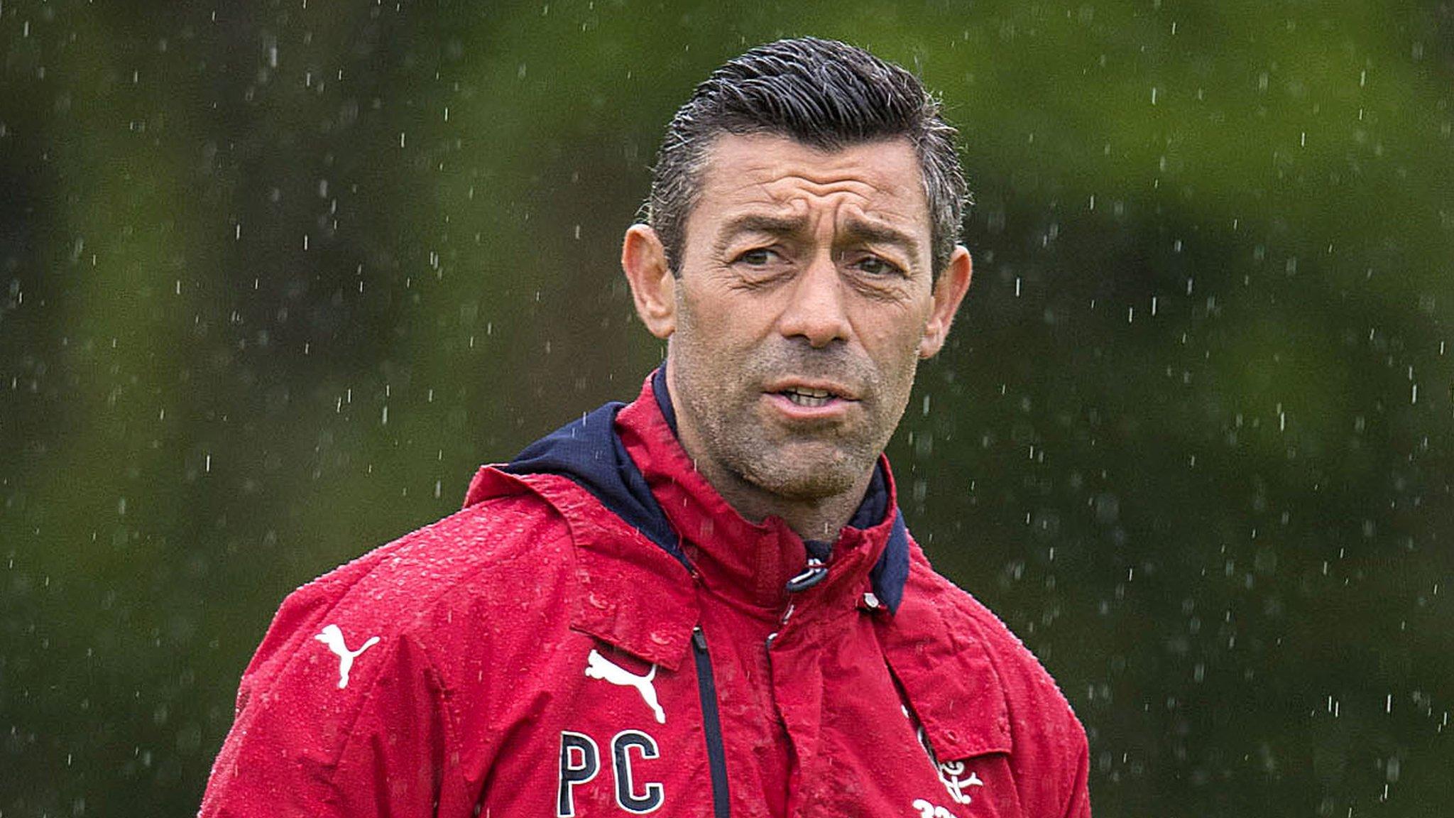 Rangers manager Pedro Caixinha