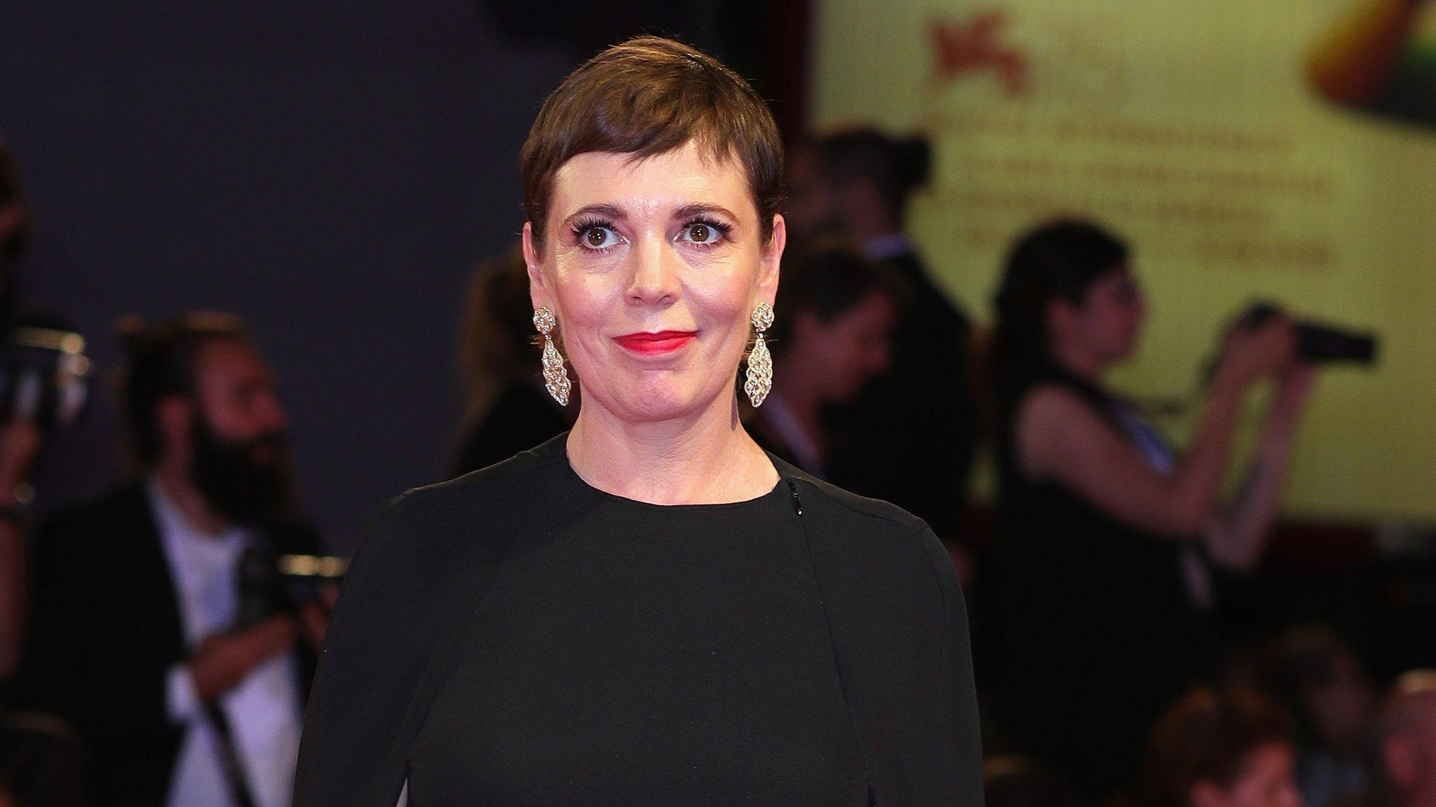 Olivia Coleman at the Venice Film Festival