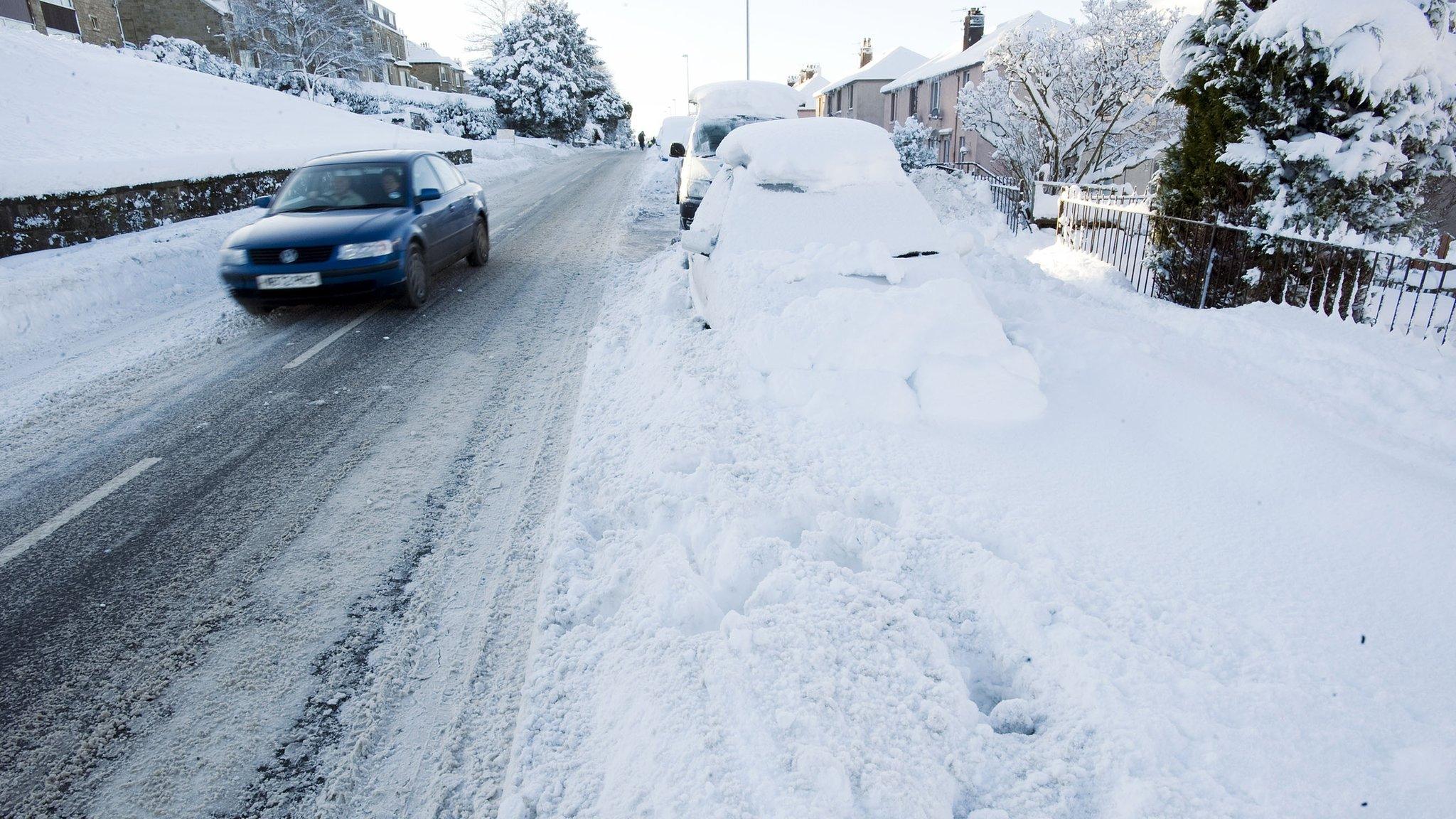 Snow in Hawick