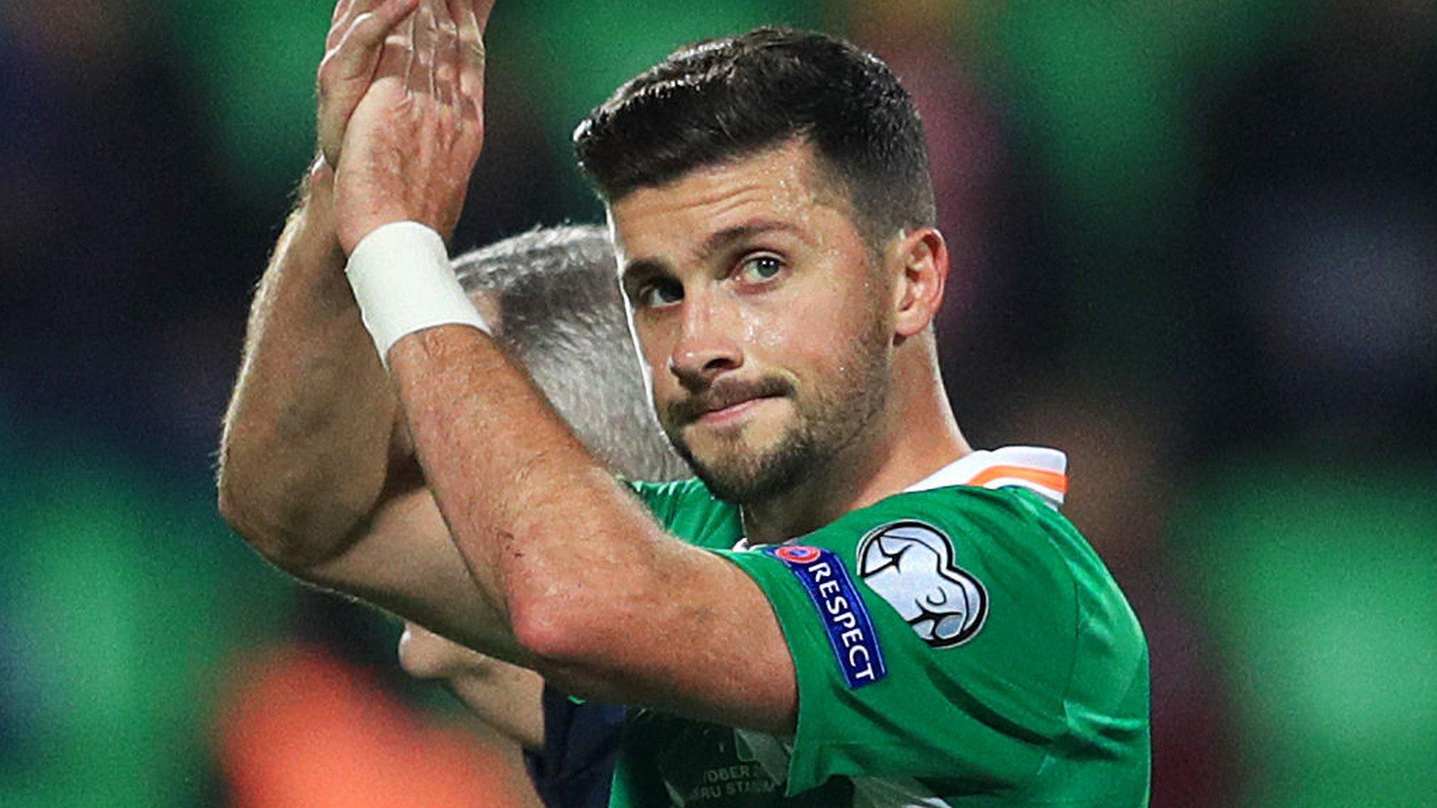 Shane Long of the Republic of Ireland