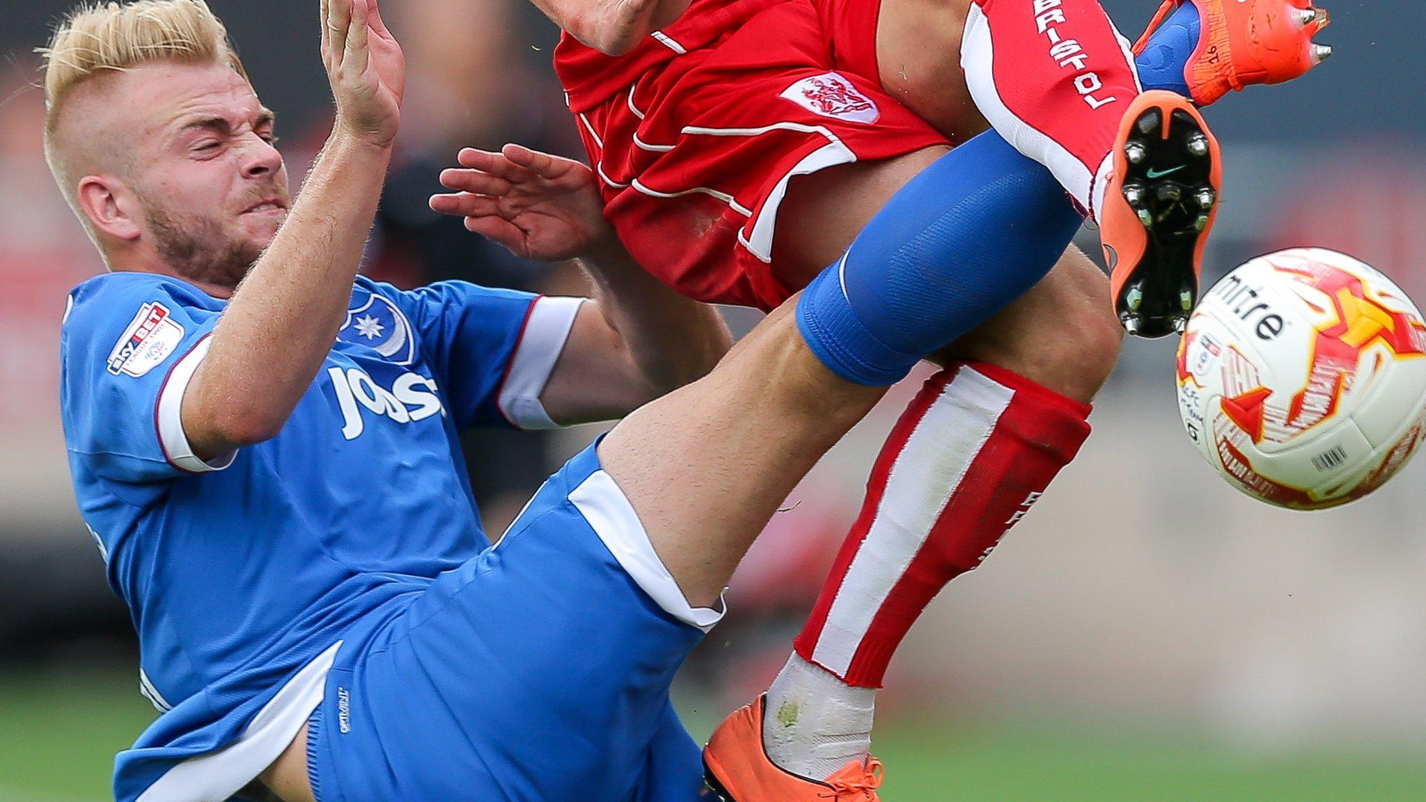 Portsmouth defender Jack Whatmough