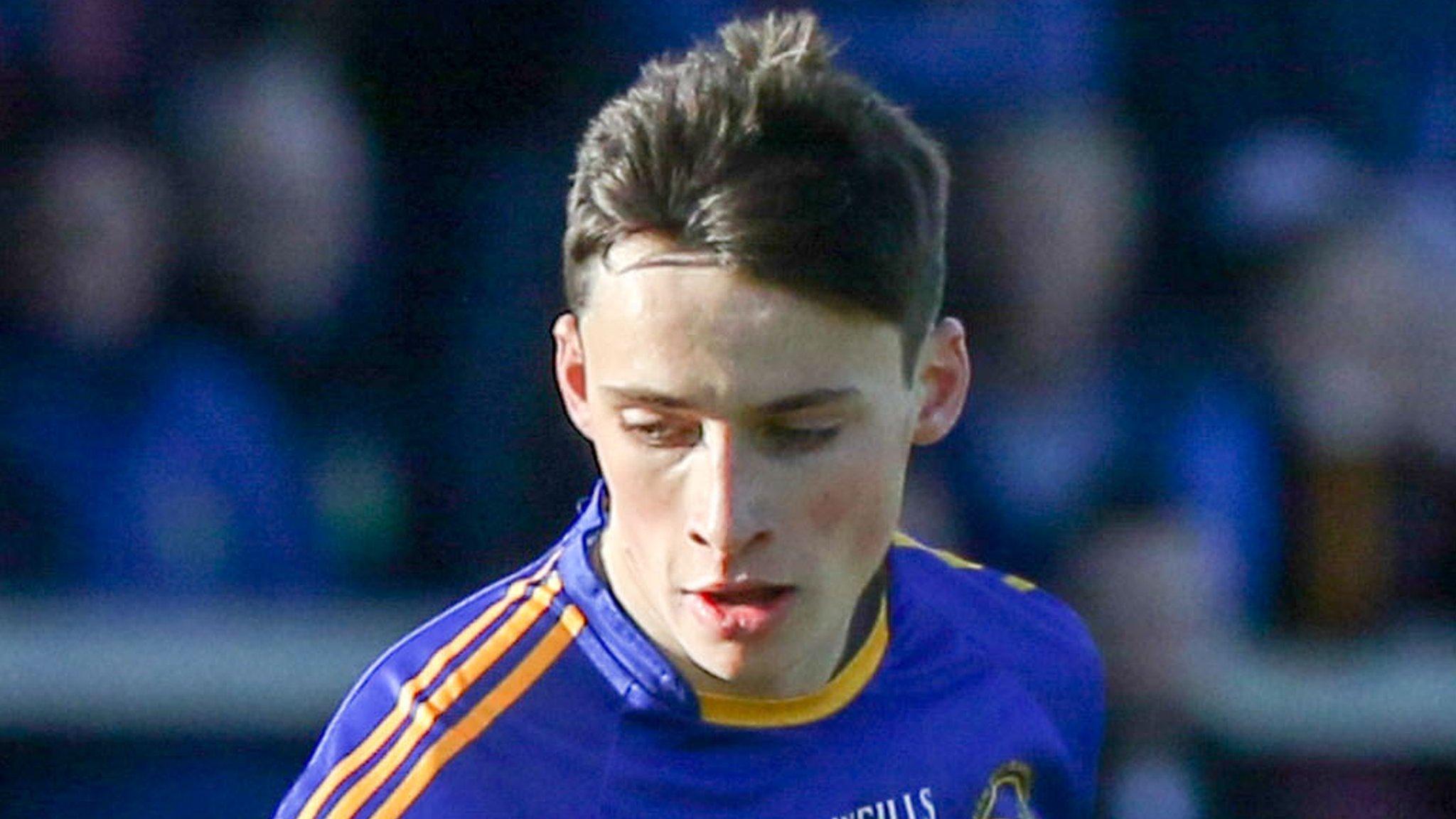 Ciaran Higgins hit Maghery's crucial goal in the Armagh Football final