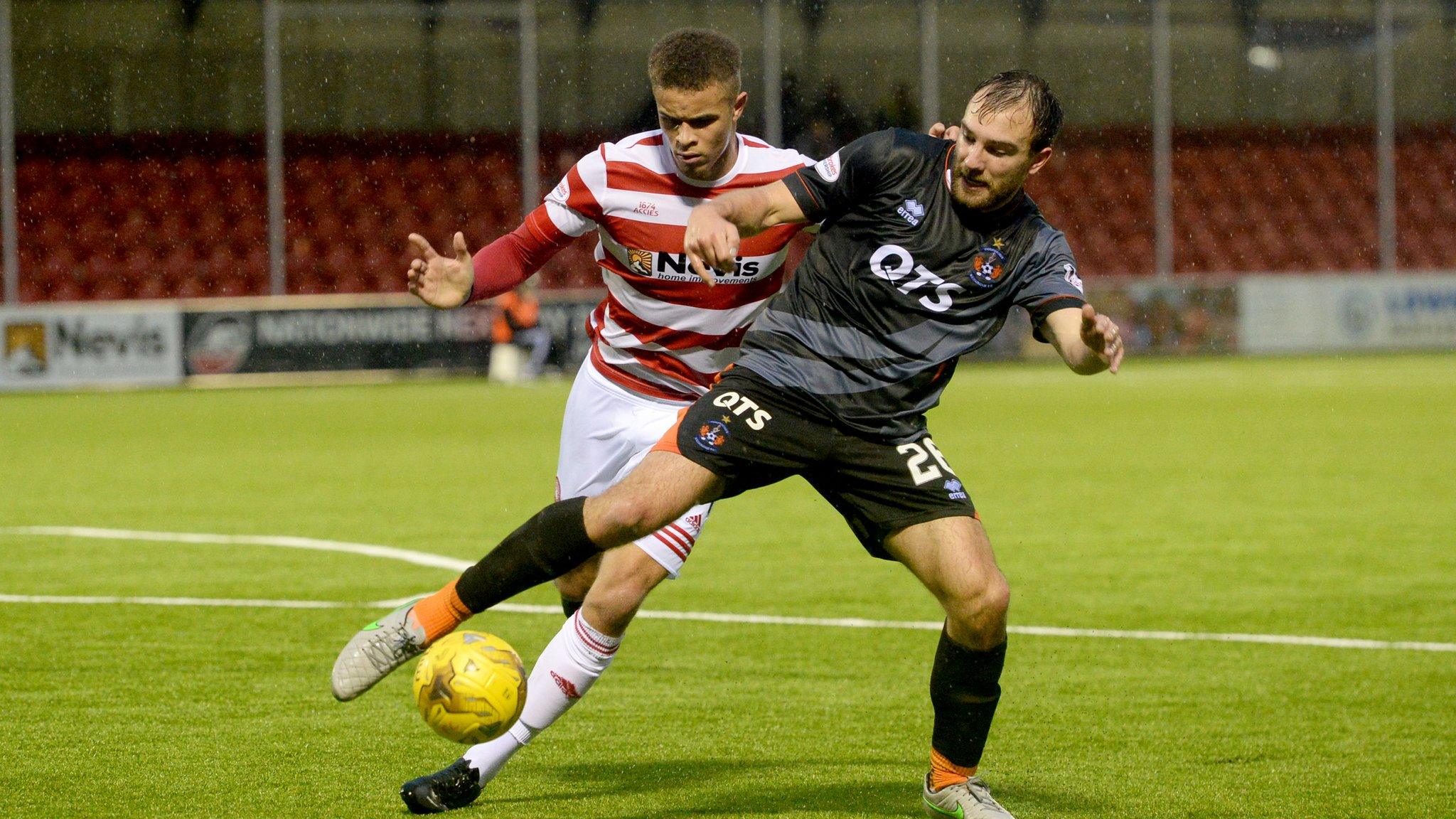 Hamilton and Kilmarnock played out a goalless draw at New Douglas Park