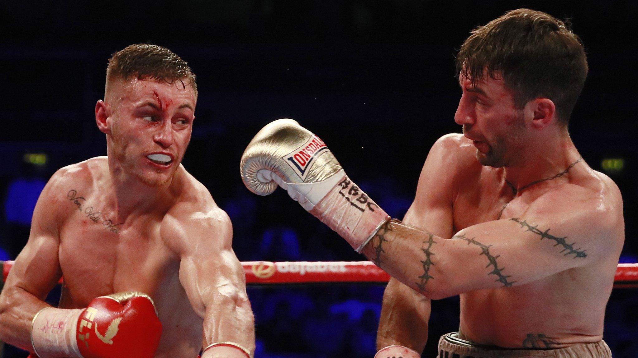 Ryan Burnett (left) and Lee Haskins