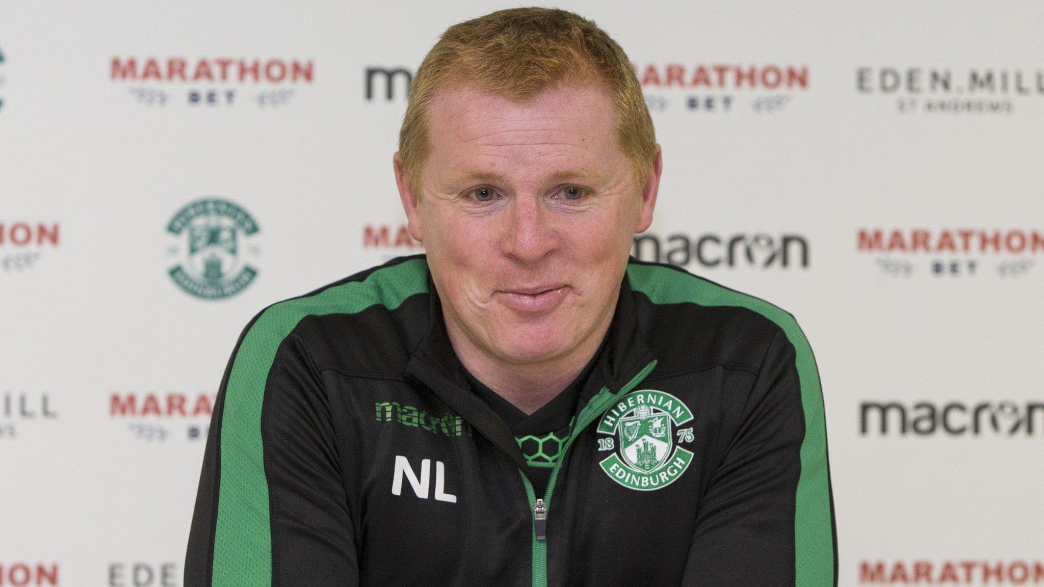 Hibernian manager Neil Lennon