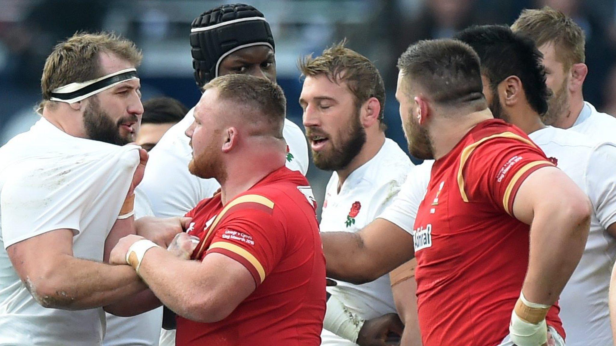 Joe Marler and Samson Lee