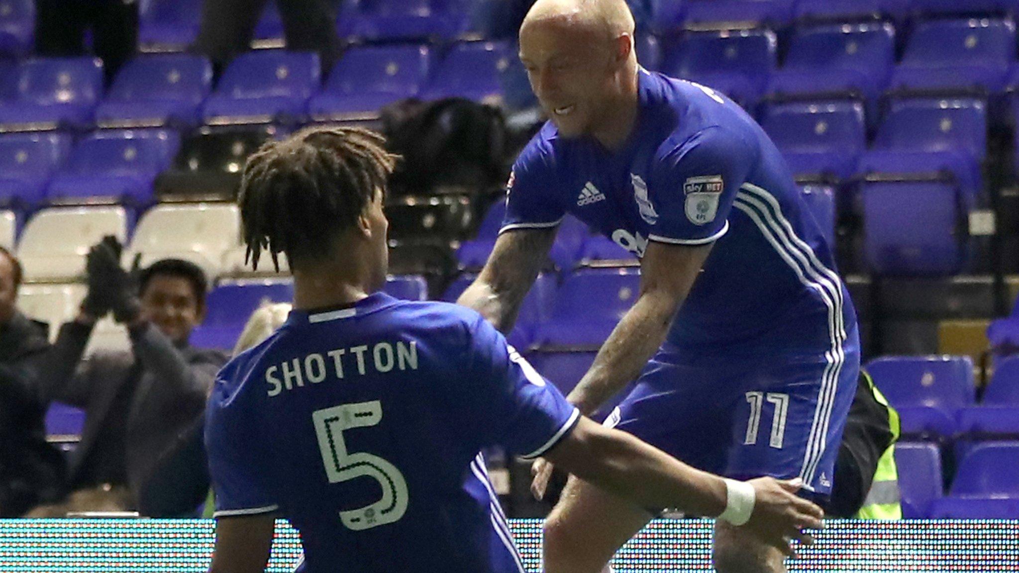 Ryan Shotton equalises for Birmingham