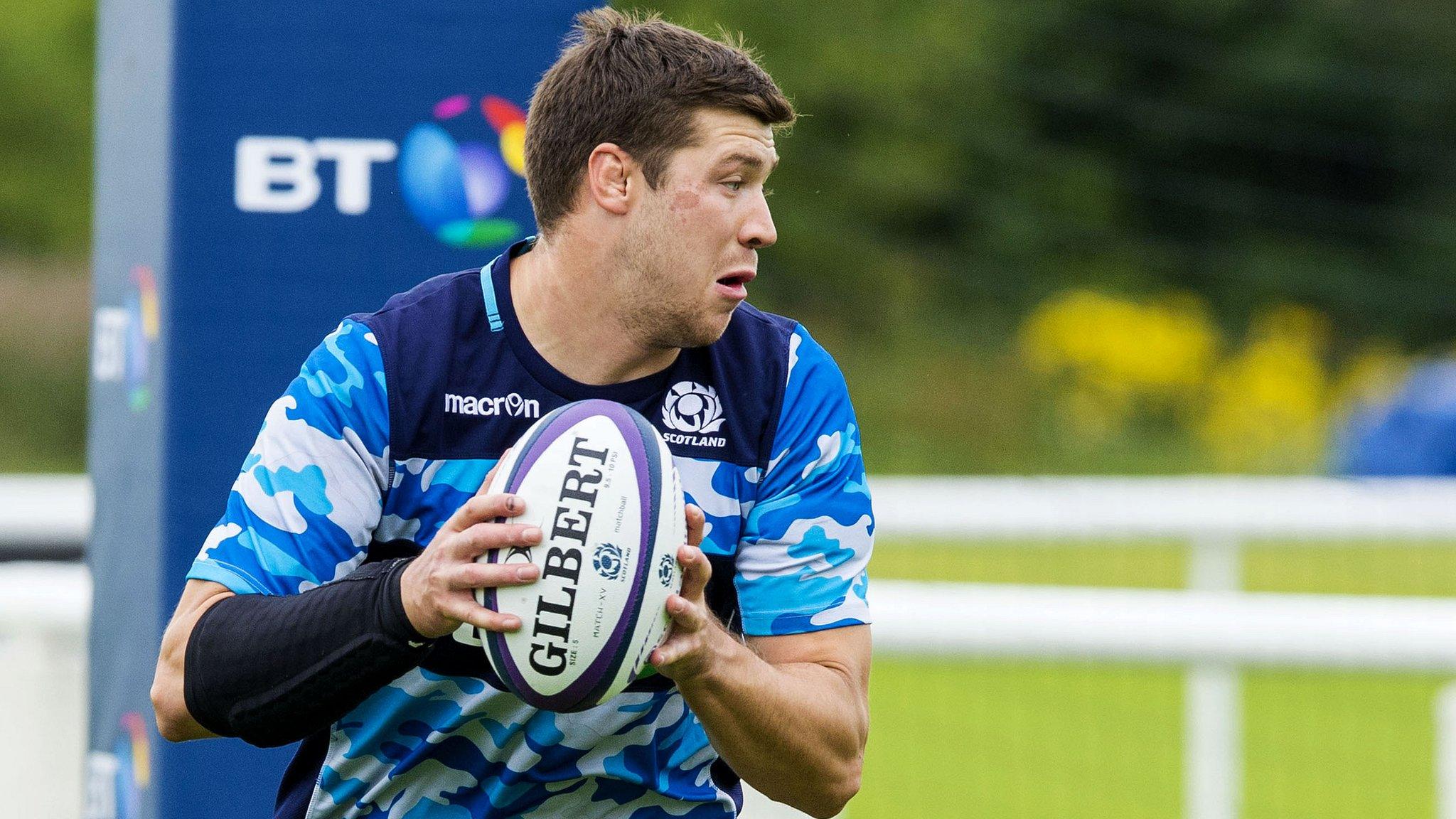 Scotland back row forward Grant Gilchrist