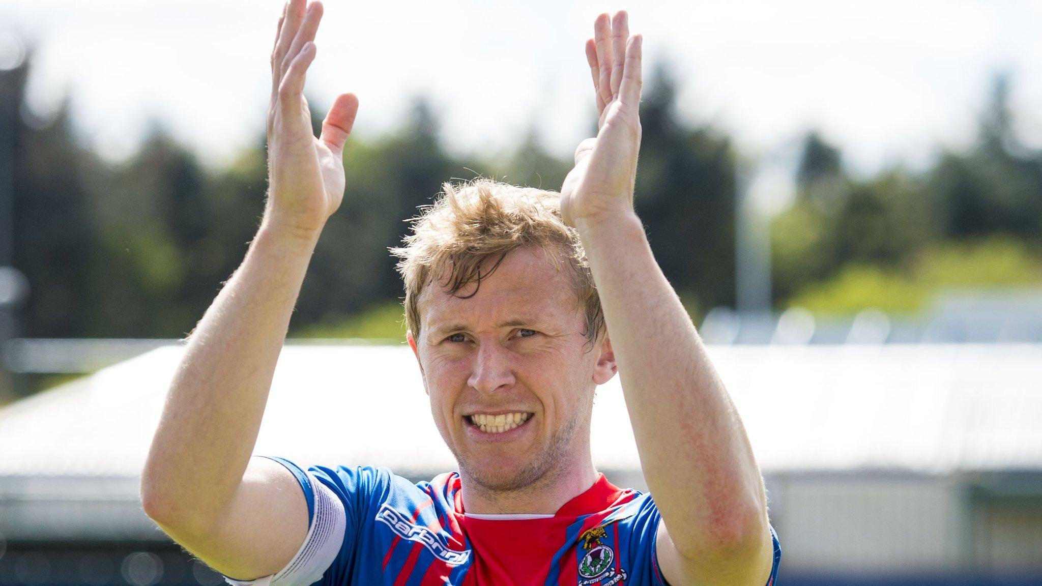 Inverness Caledonian Thistle striker Richie Foran