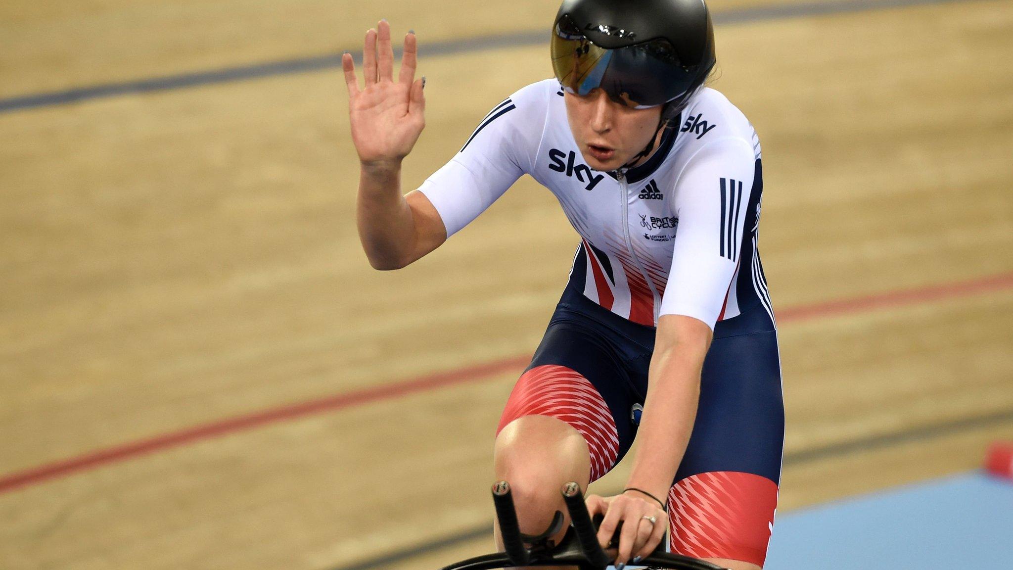 Laura Trott of Great Britain