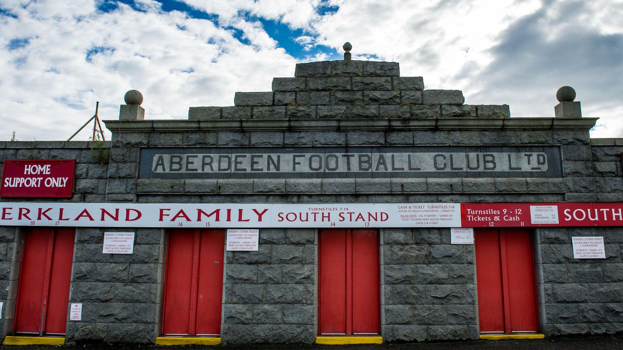 Aberdeen's Pittodrie Stadium