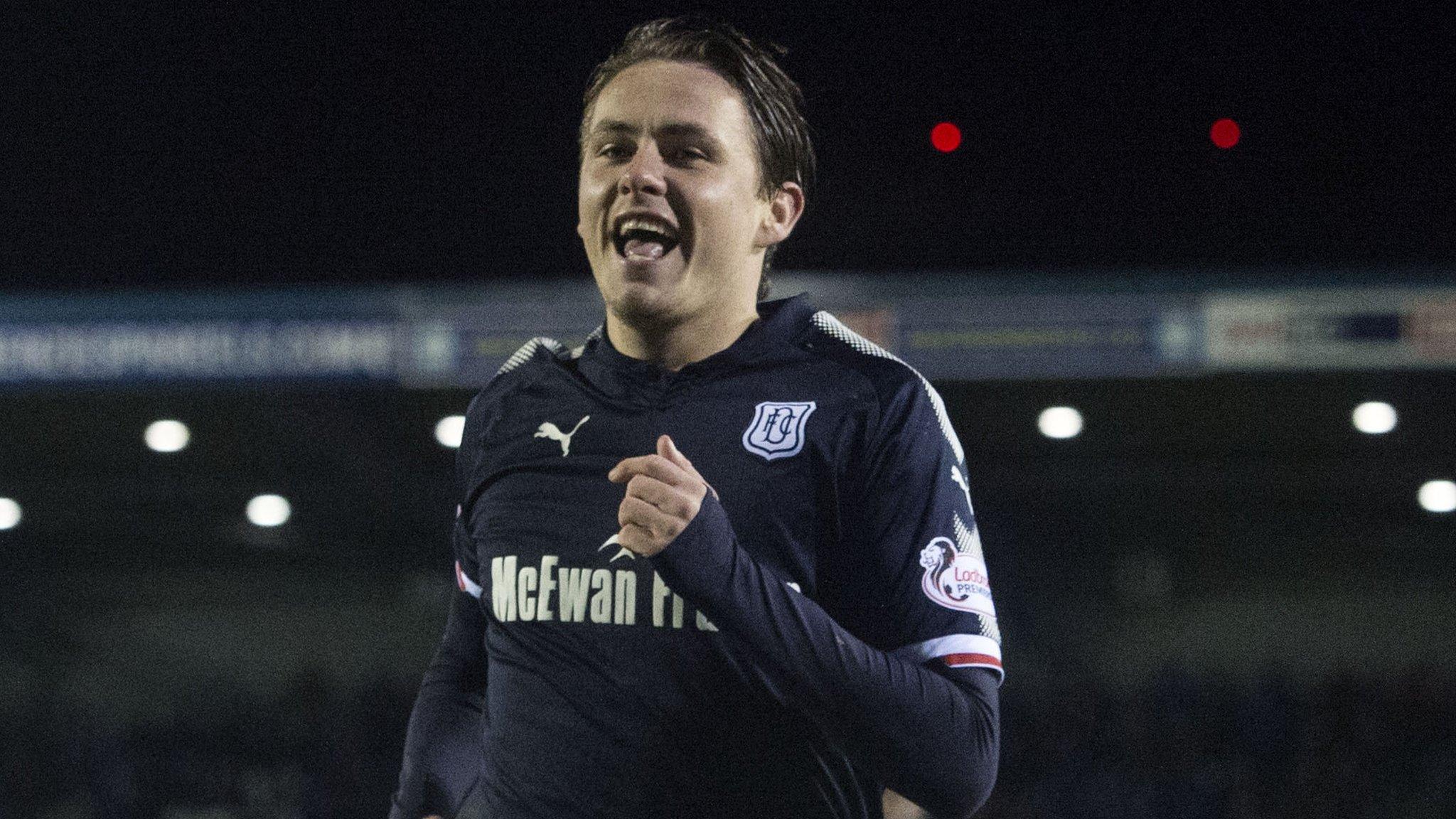 Scott Allan is moving from a loan spell at Dundee to Hibs