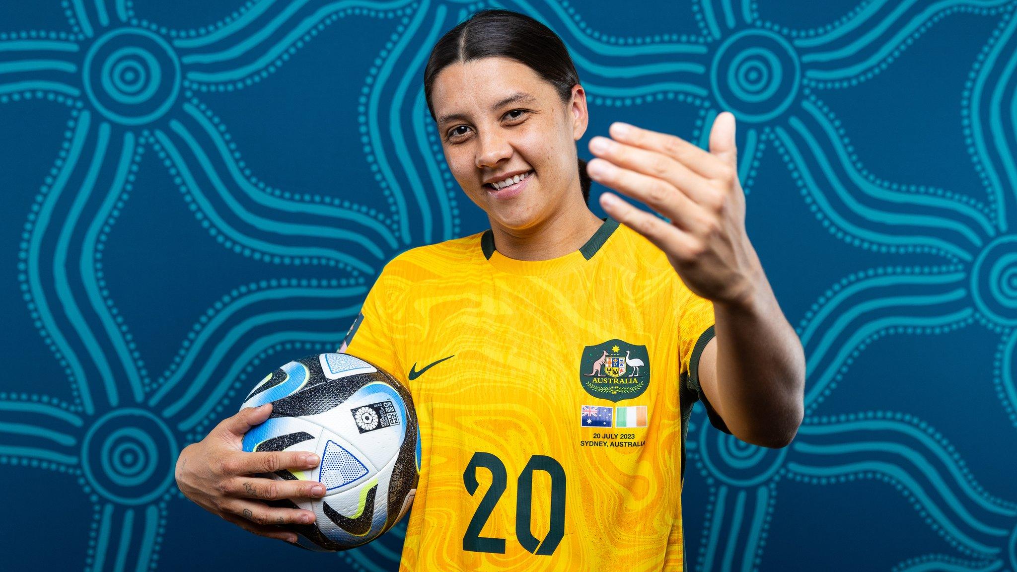 Australia star striker Sam Kerr