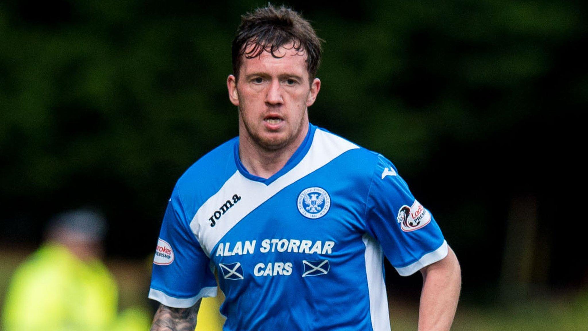 Danny Swanson has been a key player for St Johnstone this season