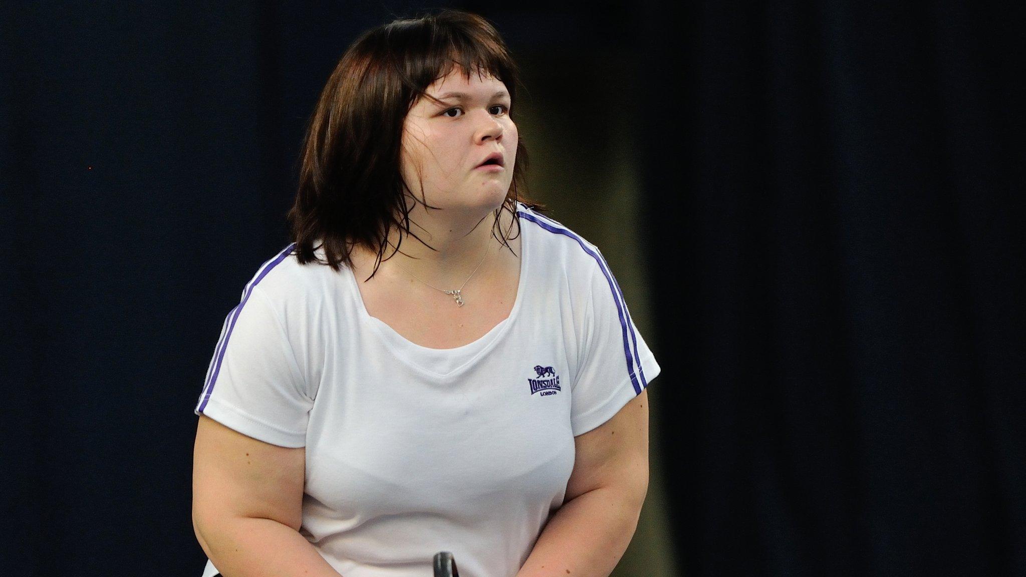 Rosie Pybus, visually impaired tennis player and coach