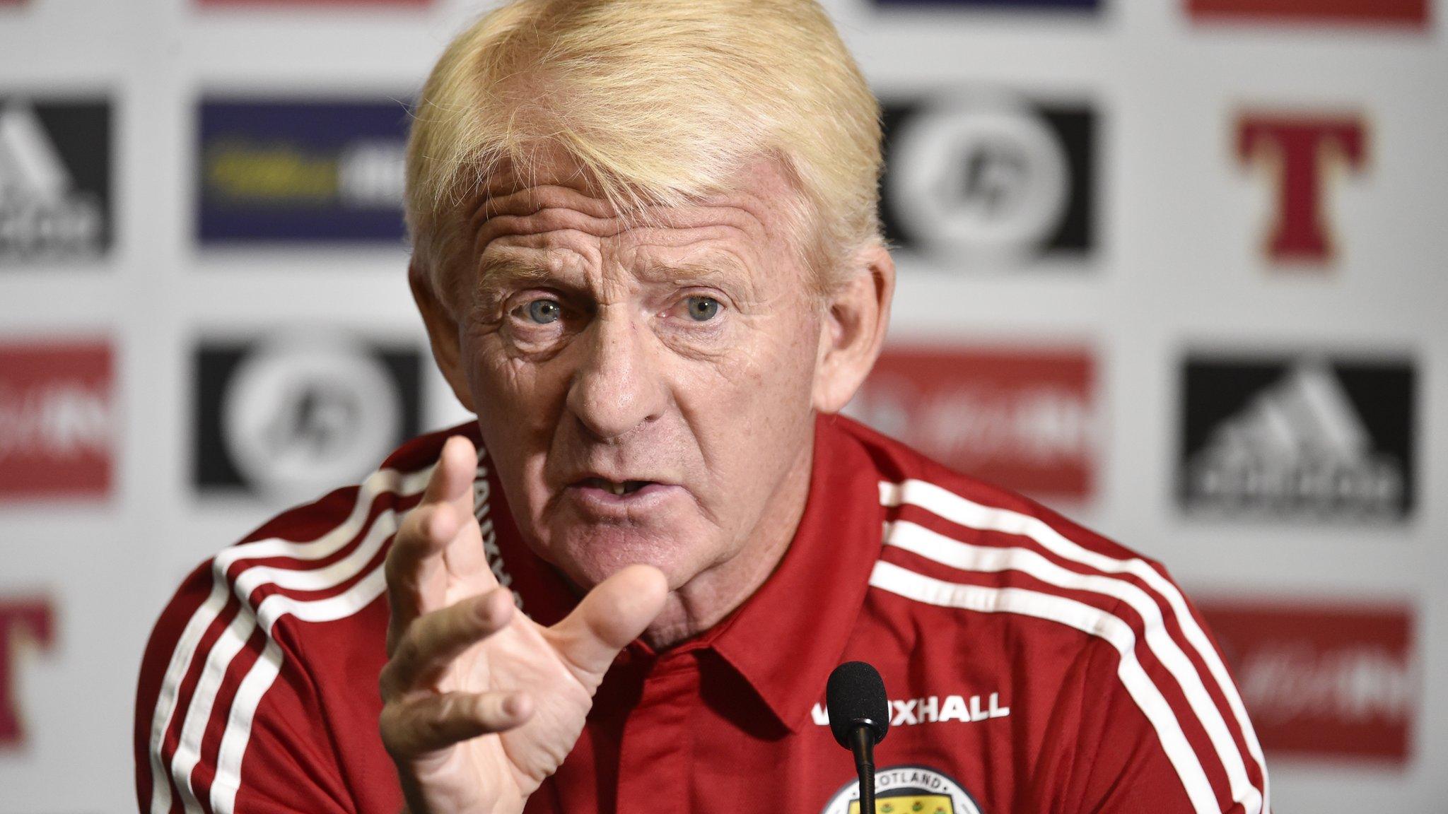 Scotland manager Gordon Strachan