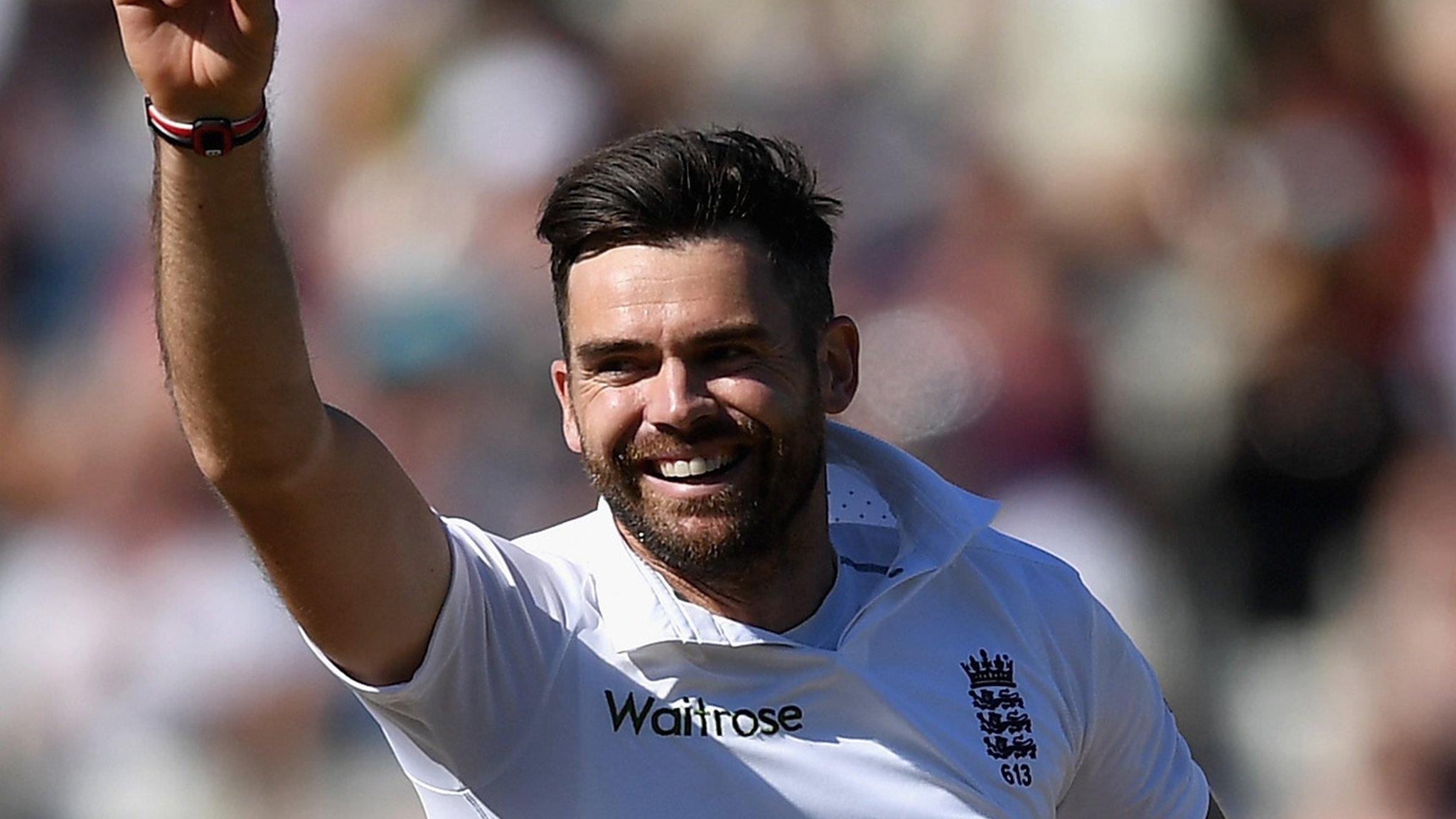 England bowler James Anderson