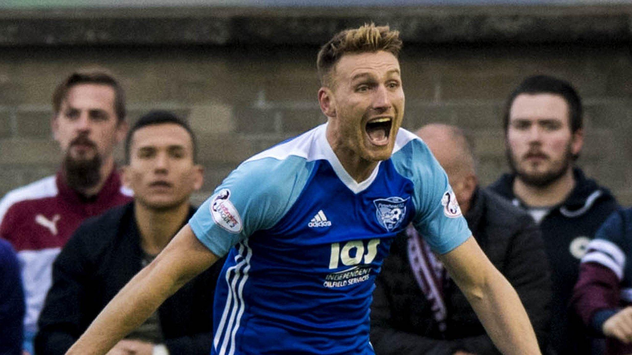 Peterhead's Rory McAllister