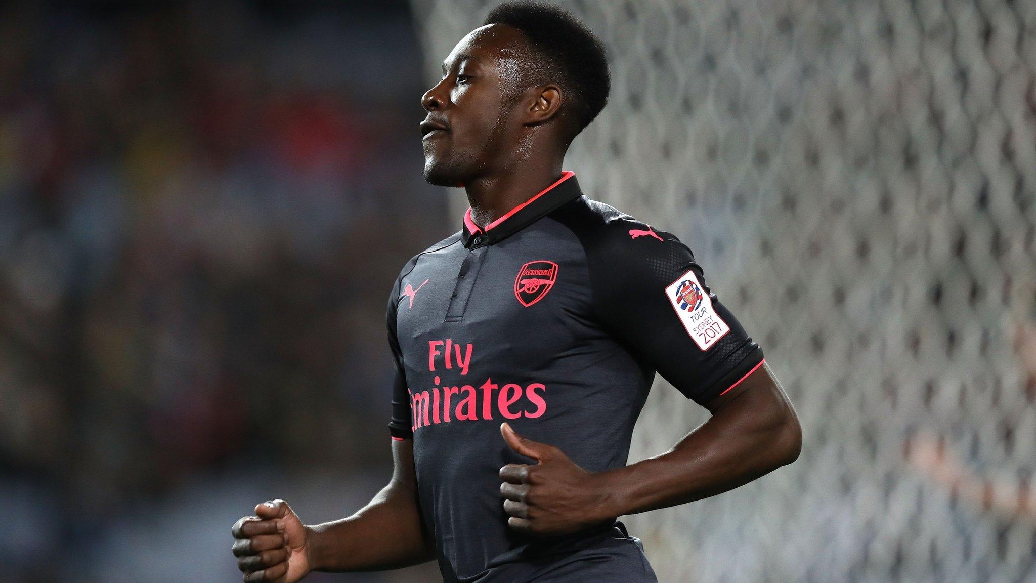 Arsenal striker Danny Welbeck has been linked with a move to Everton