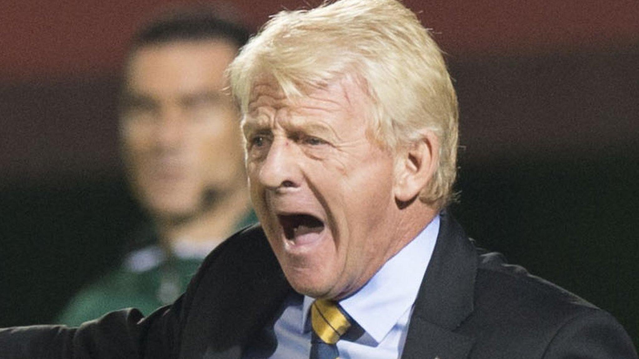 Scotland manager Gordon Strachan