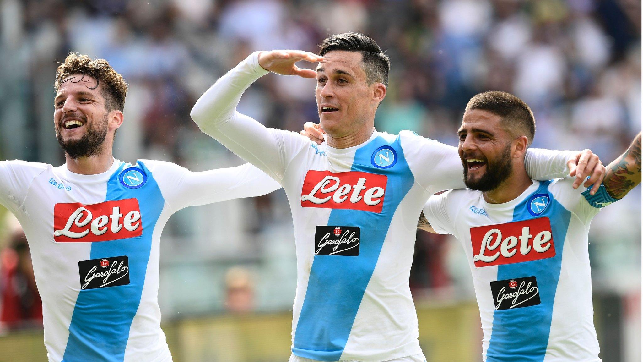 Napoli celebrate