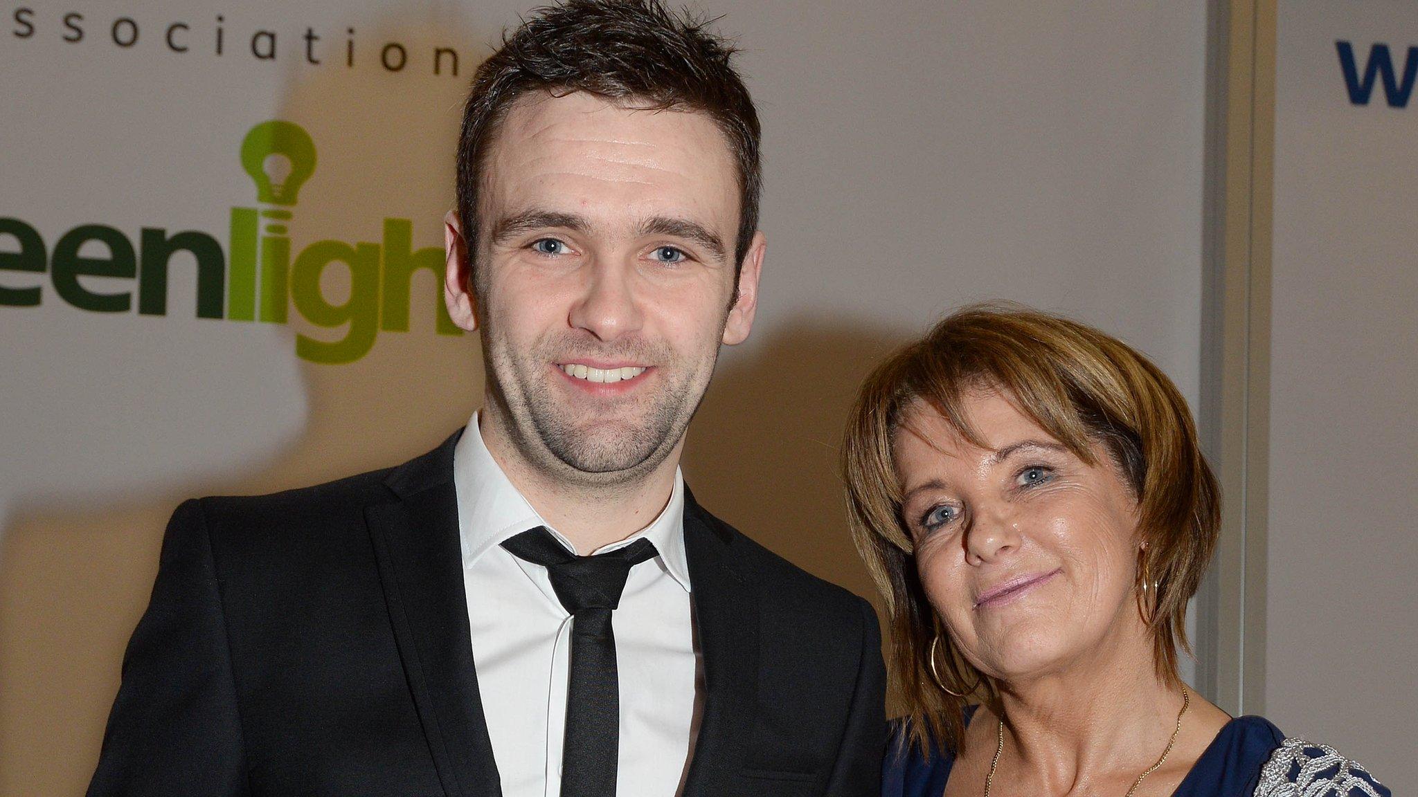 William Dunlop and his mother Louise