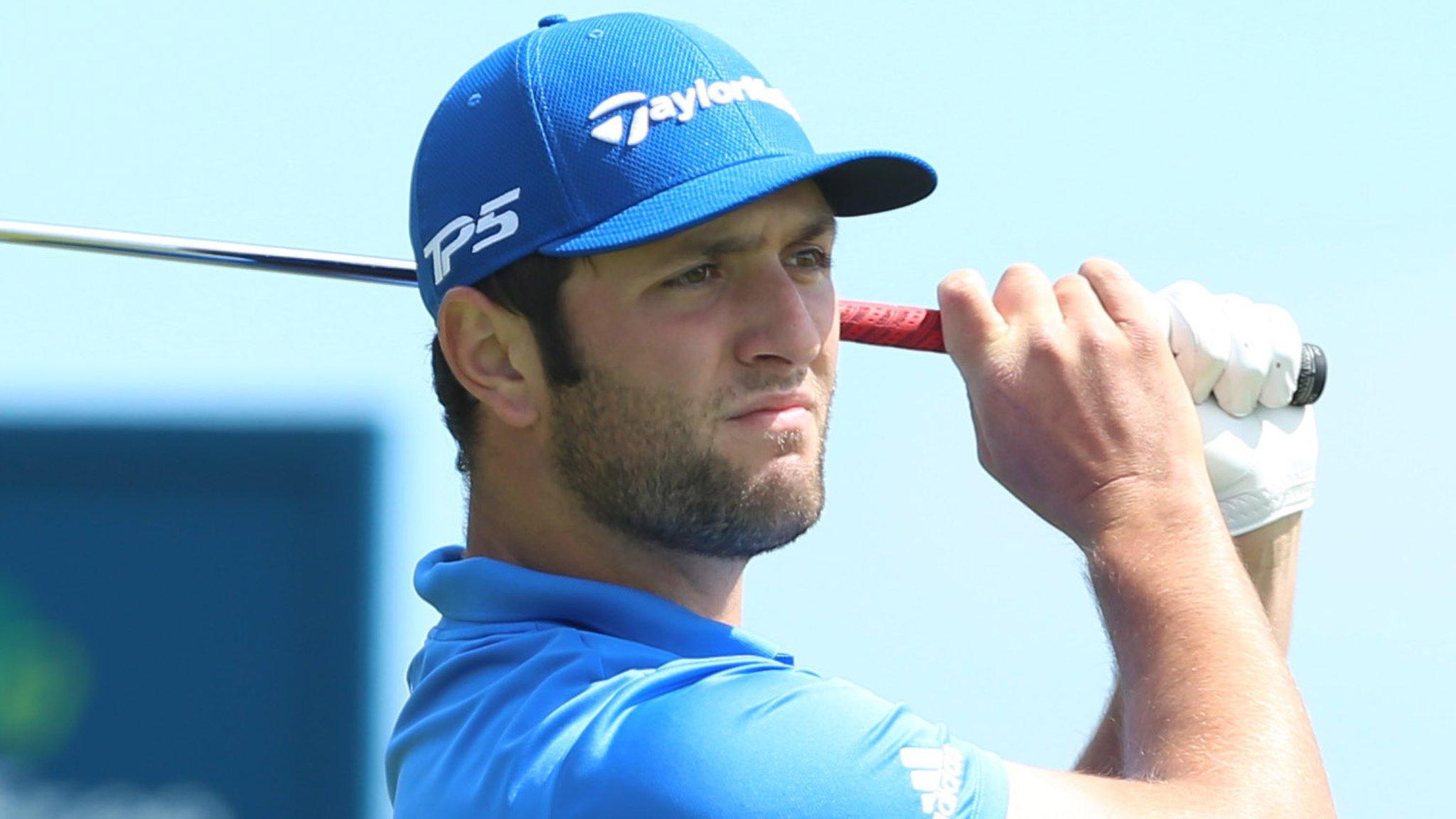 Jon Rahm shares the lead at Portstewart