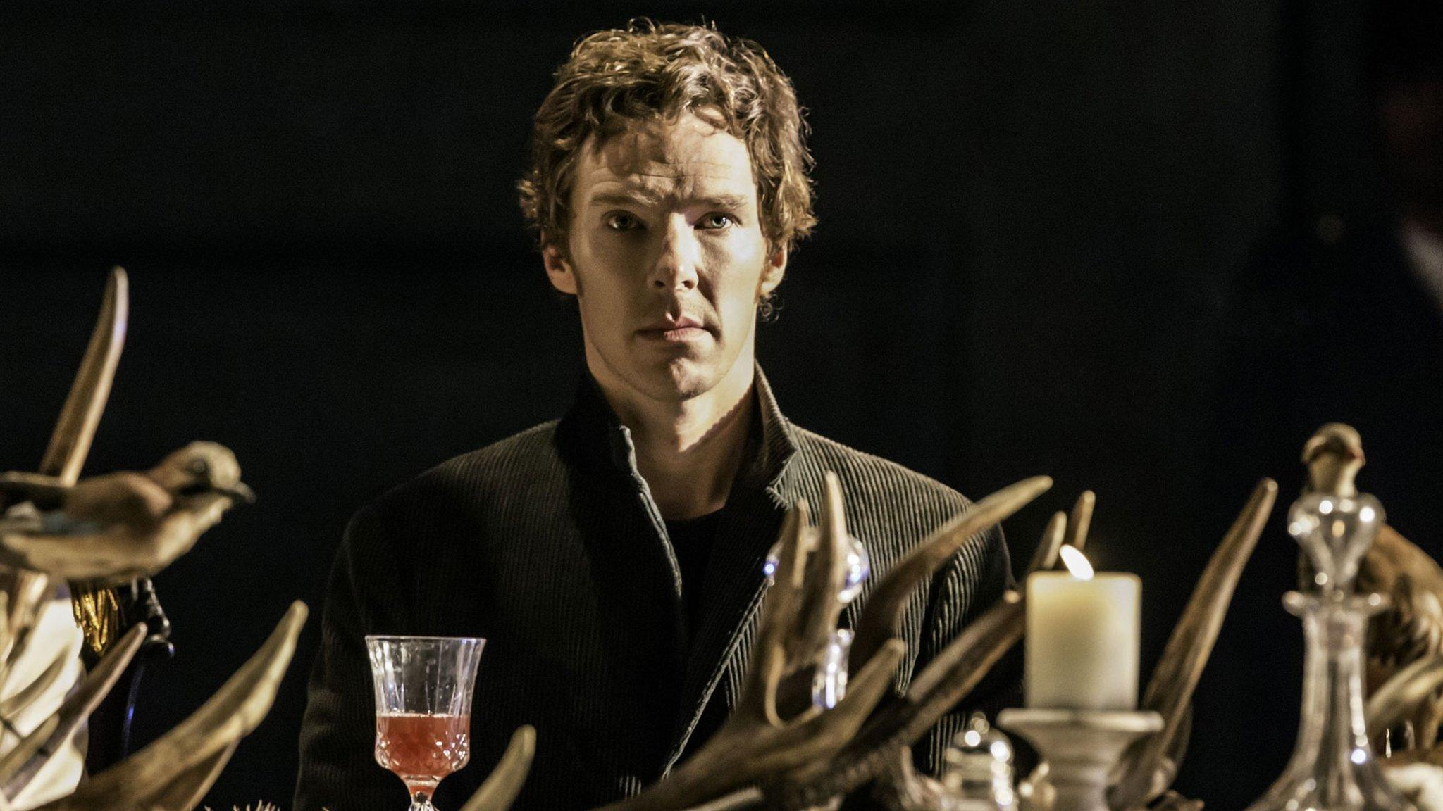 Benedict Cumberbatch as Hamlet