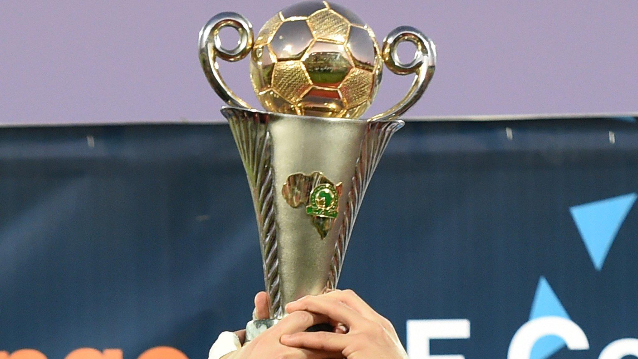 The Confederation Cup trophy