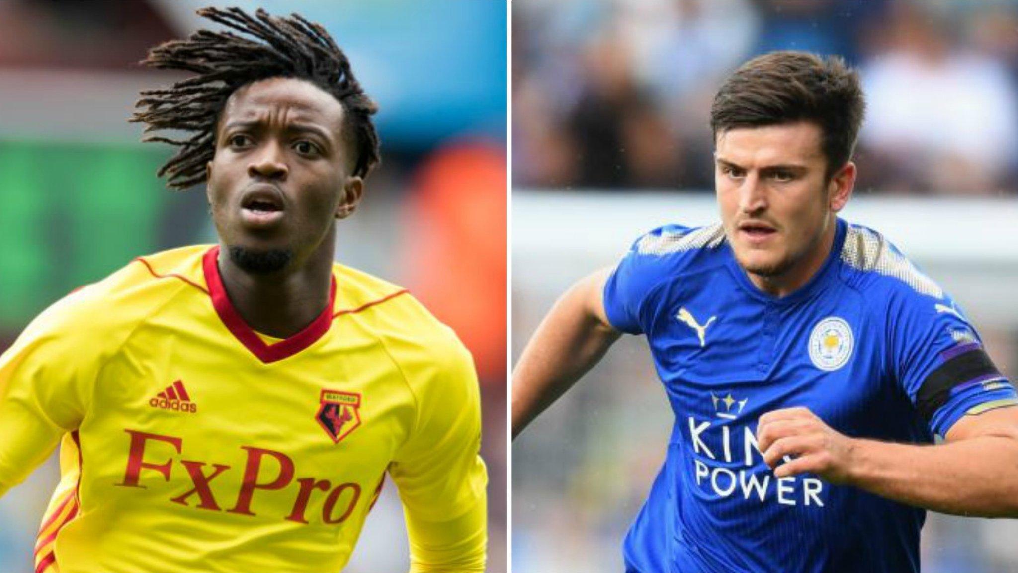 Nathaniel Chalobah and Harry Maguire