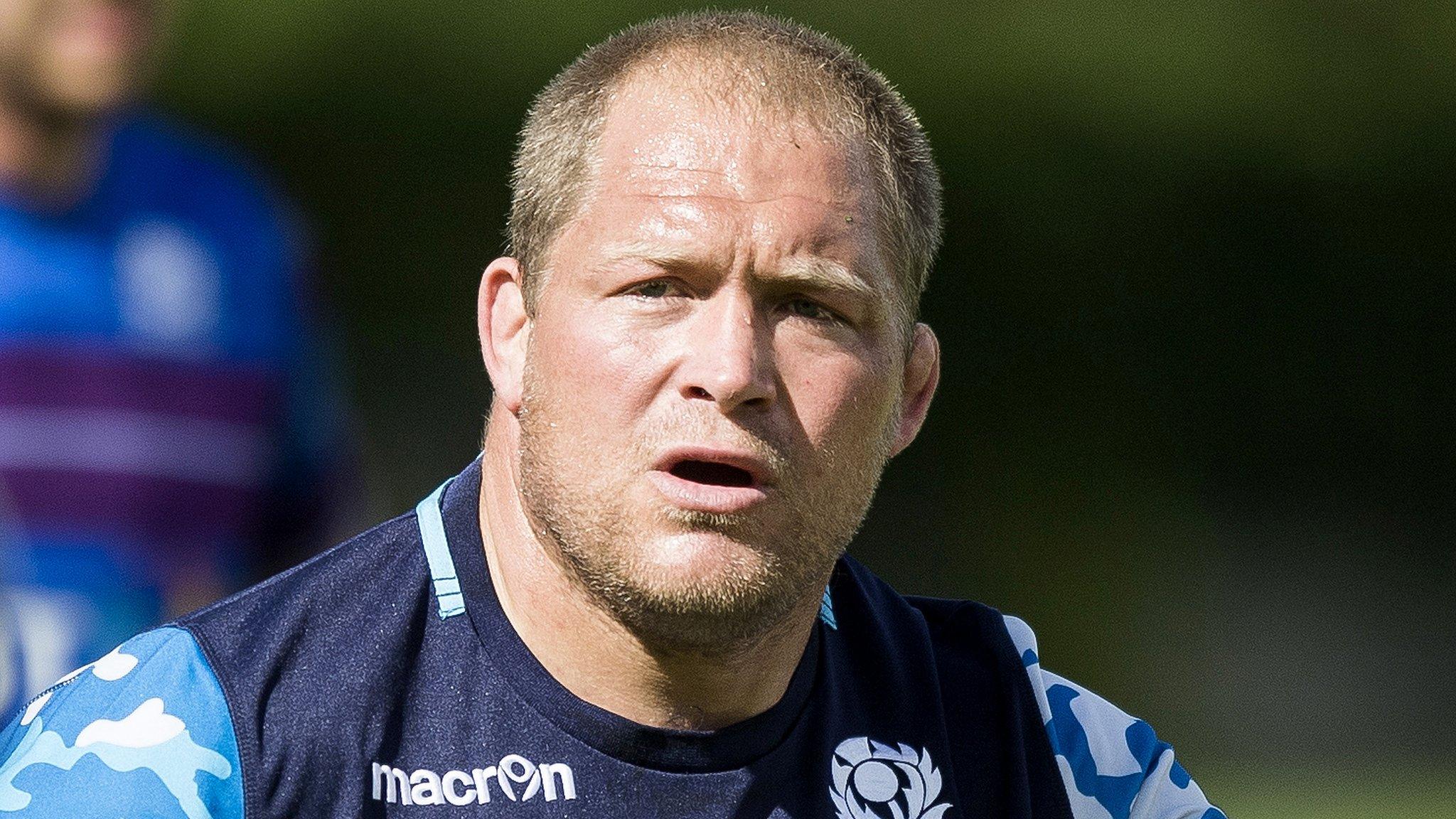 Scotland prop WP Nel