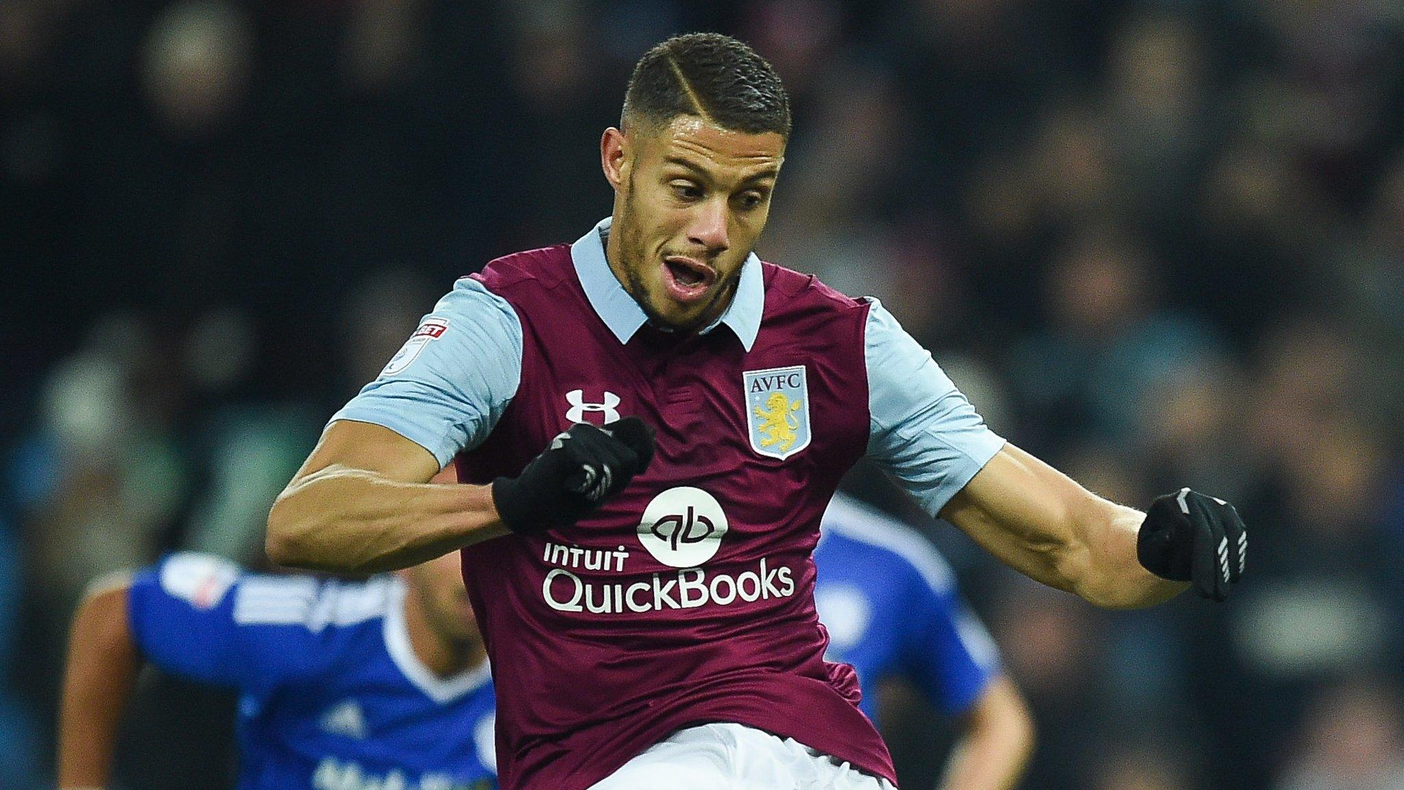 Aston Villa striker Rudy Gestede