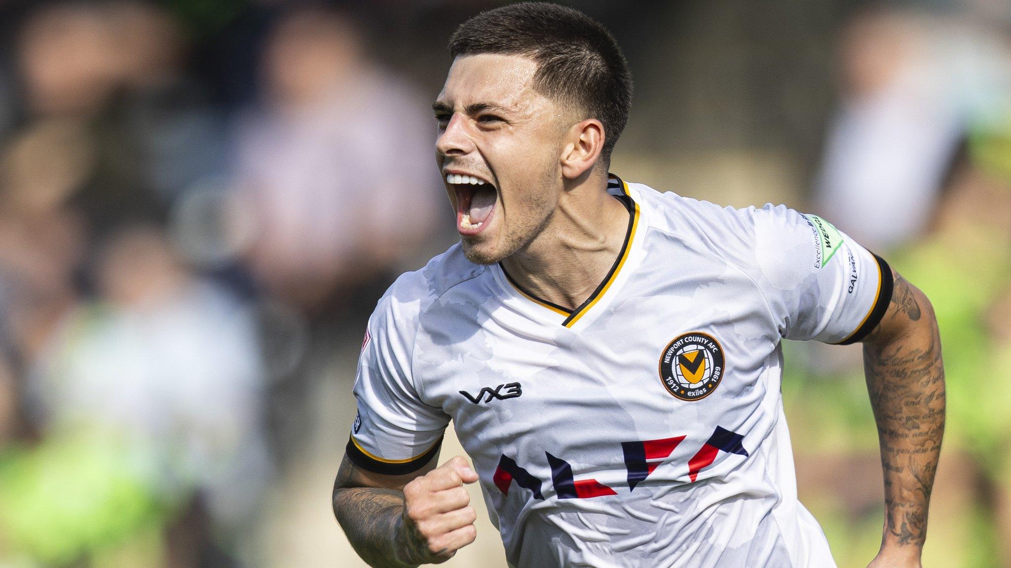 Newport's Adam Lewis