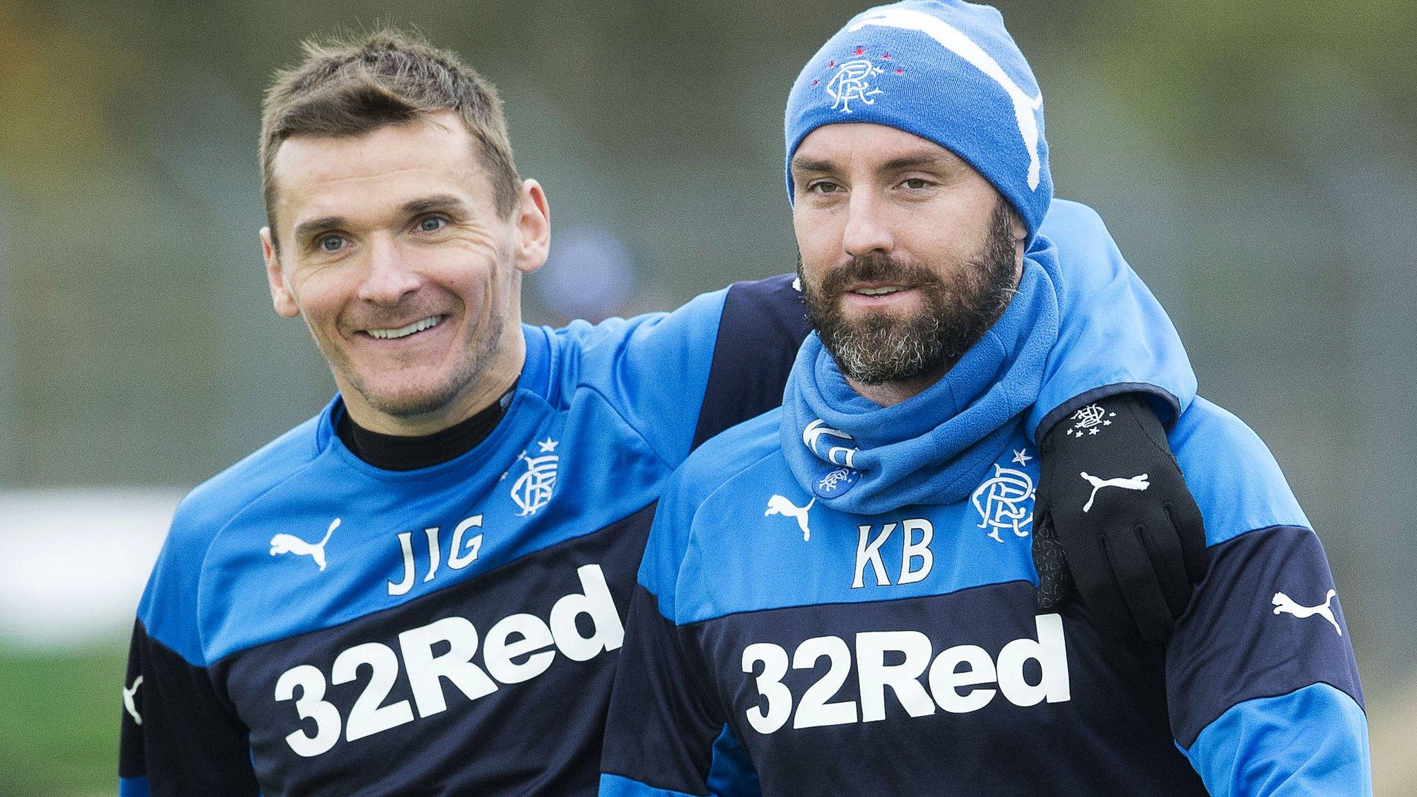 Lee McCulloch and Kris Boyd (right)