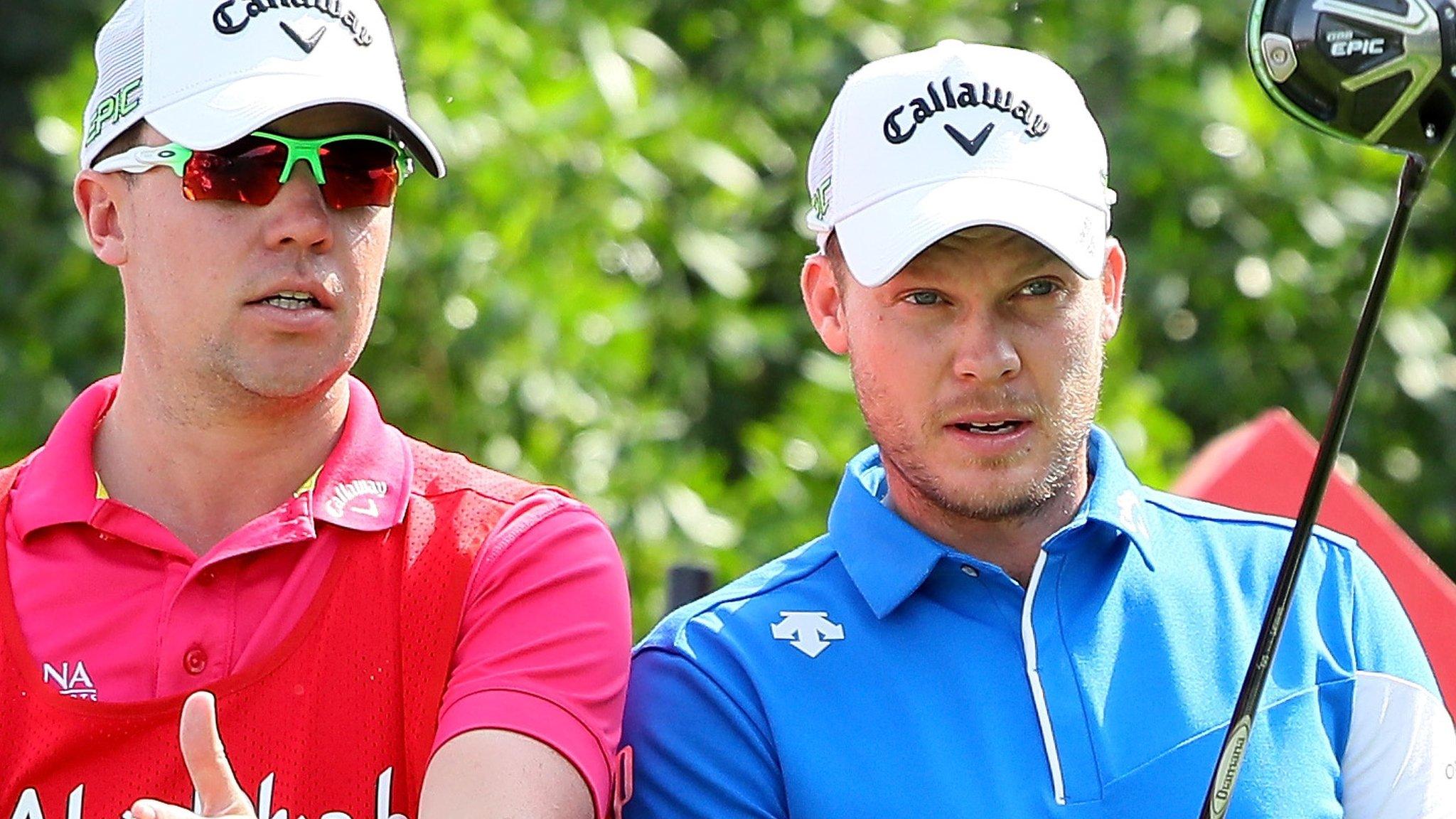 Danny Willett and Jonathan Smart