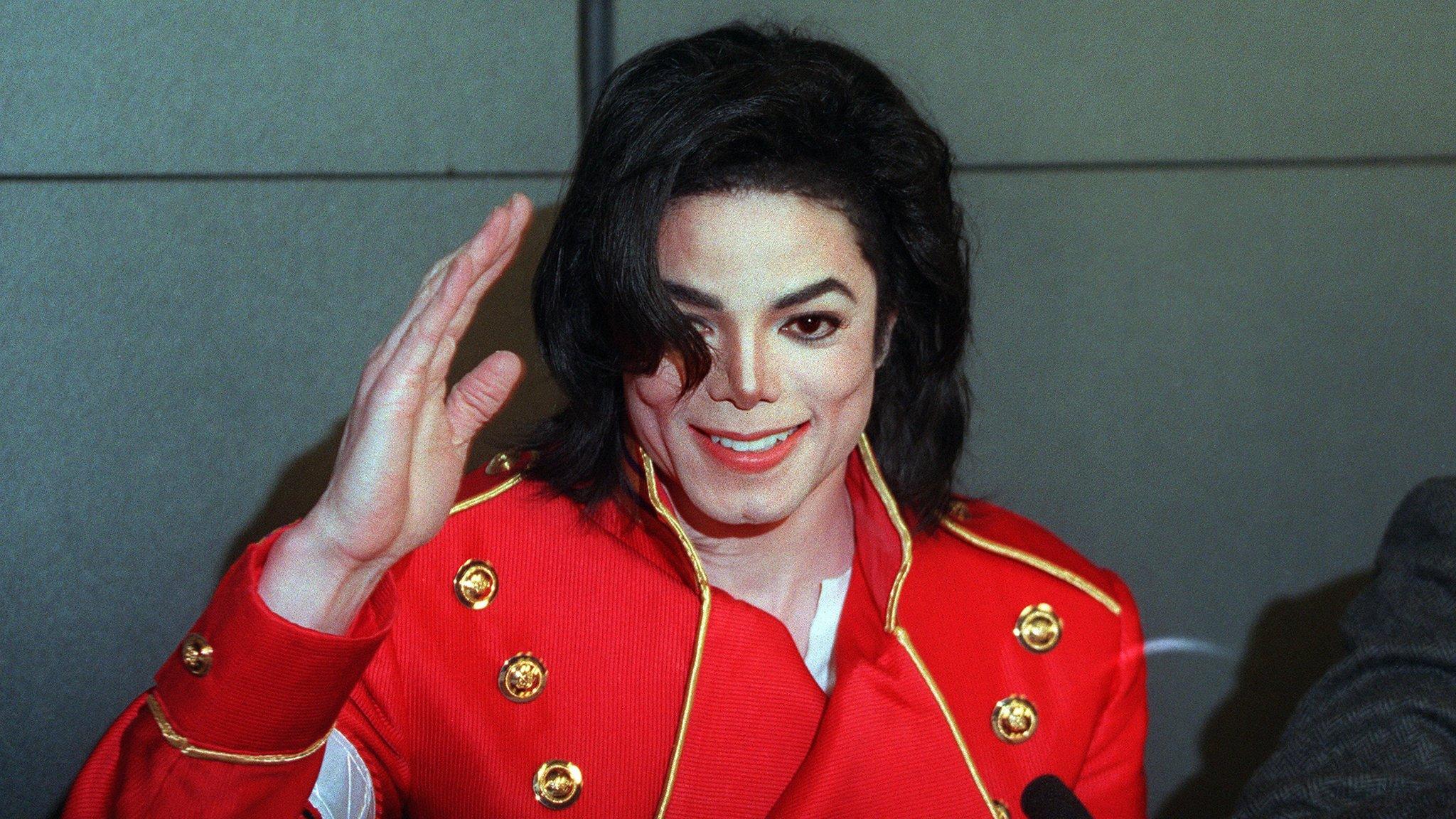 Pop star Michael Jackson in a 1996 file photo