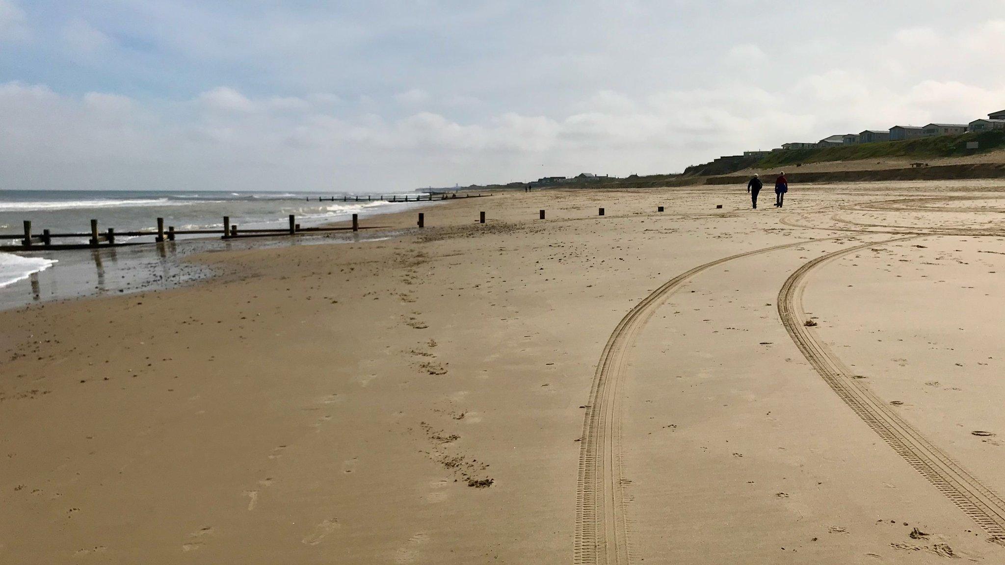 Beach at Bacton