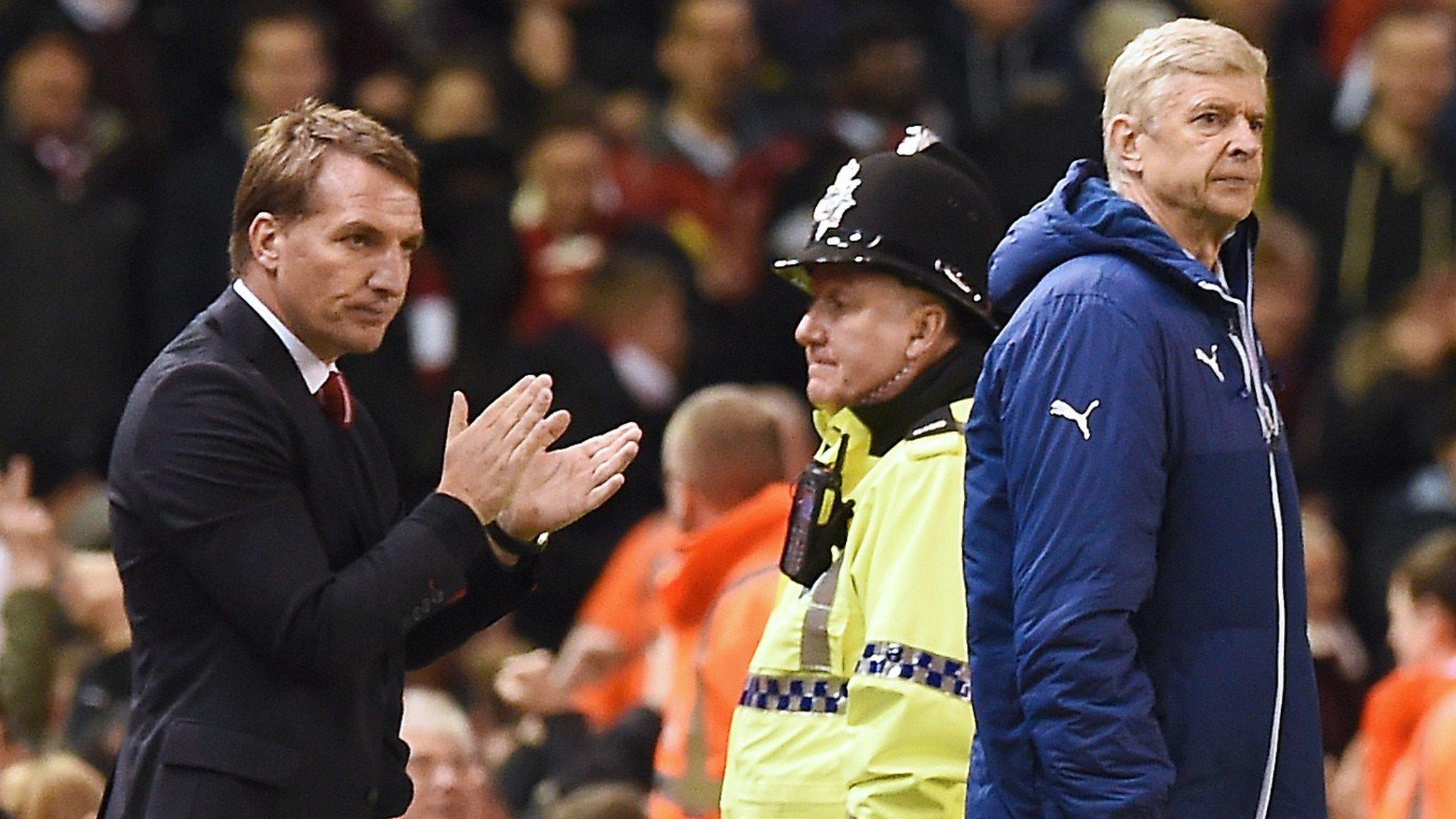 Brendan Rodgers and Arsene Wenger