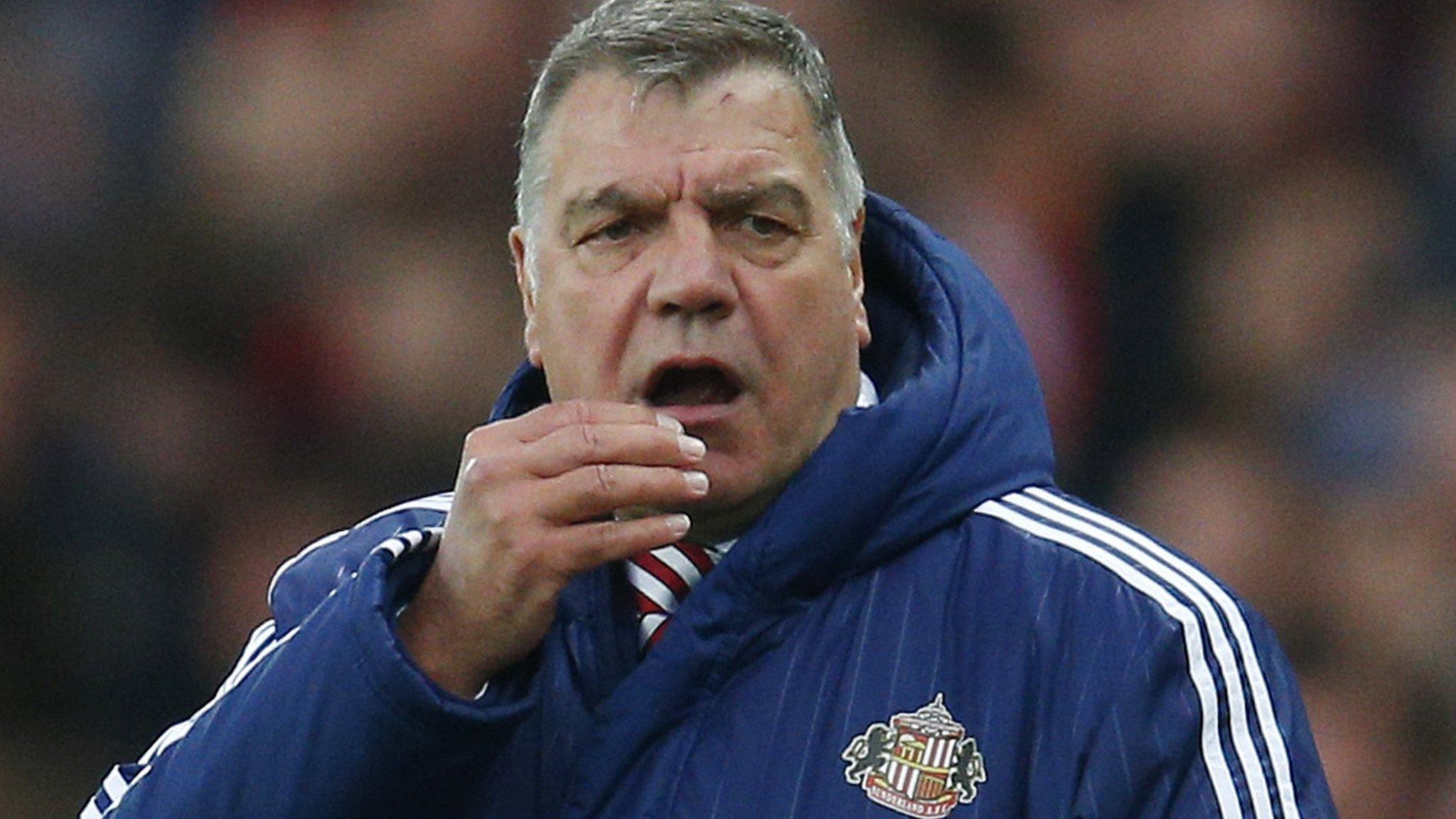 Sunderland manager Sam Allardyce