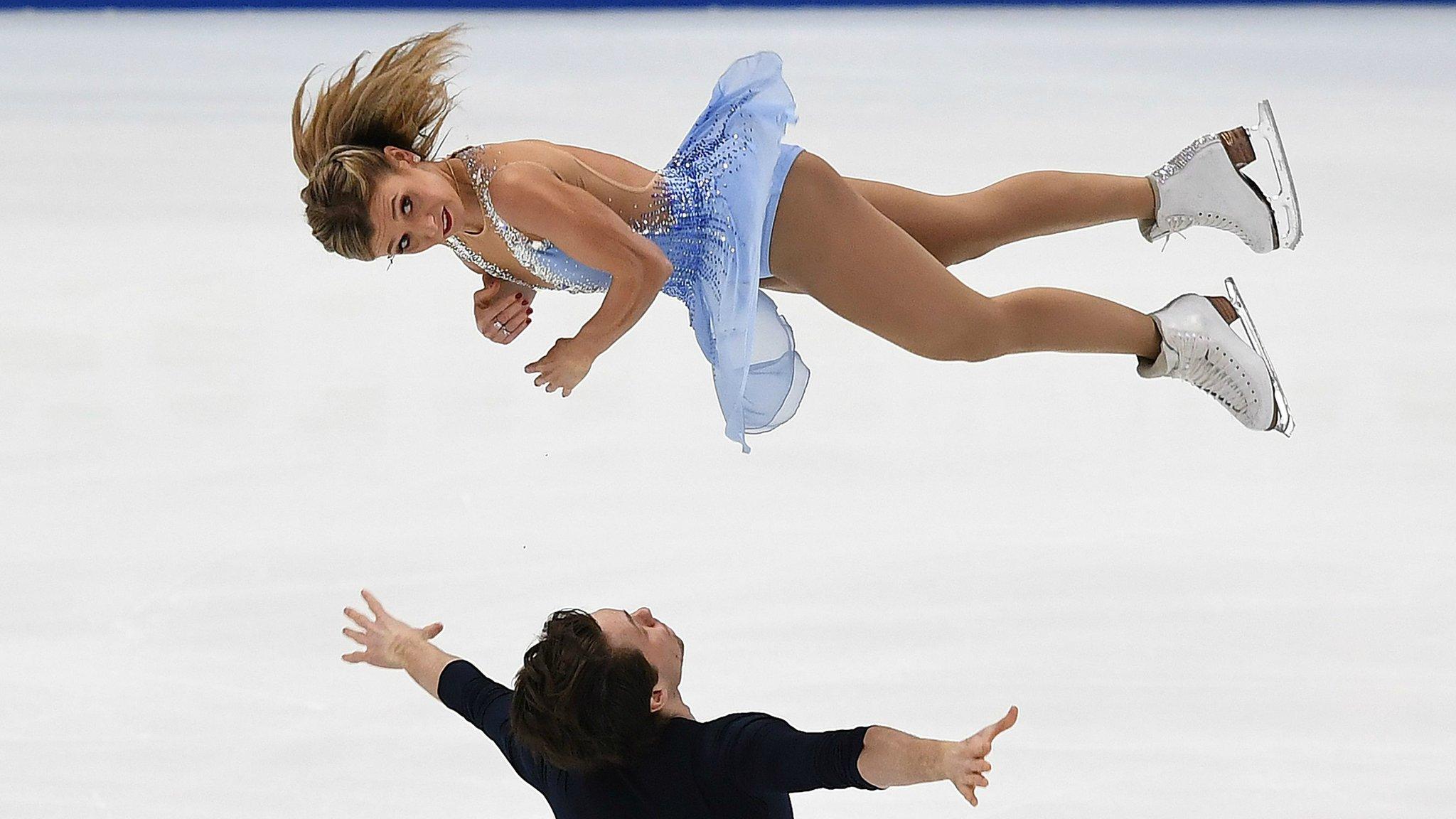 Canada's Kirsten Moore-Towers and her partner Michael Marinaro