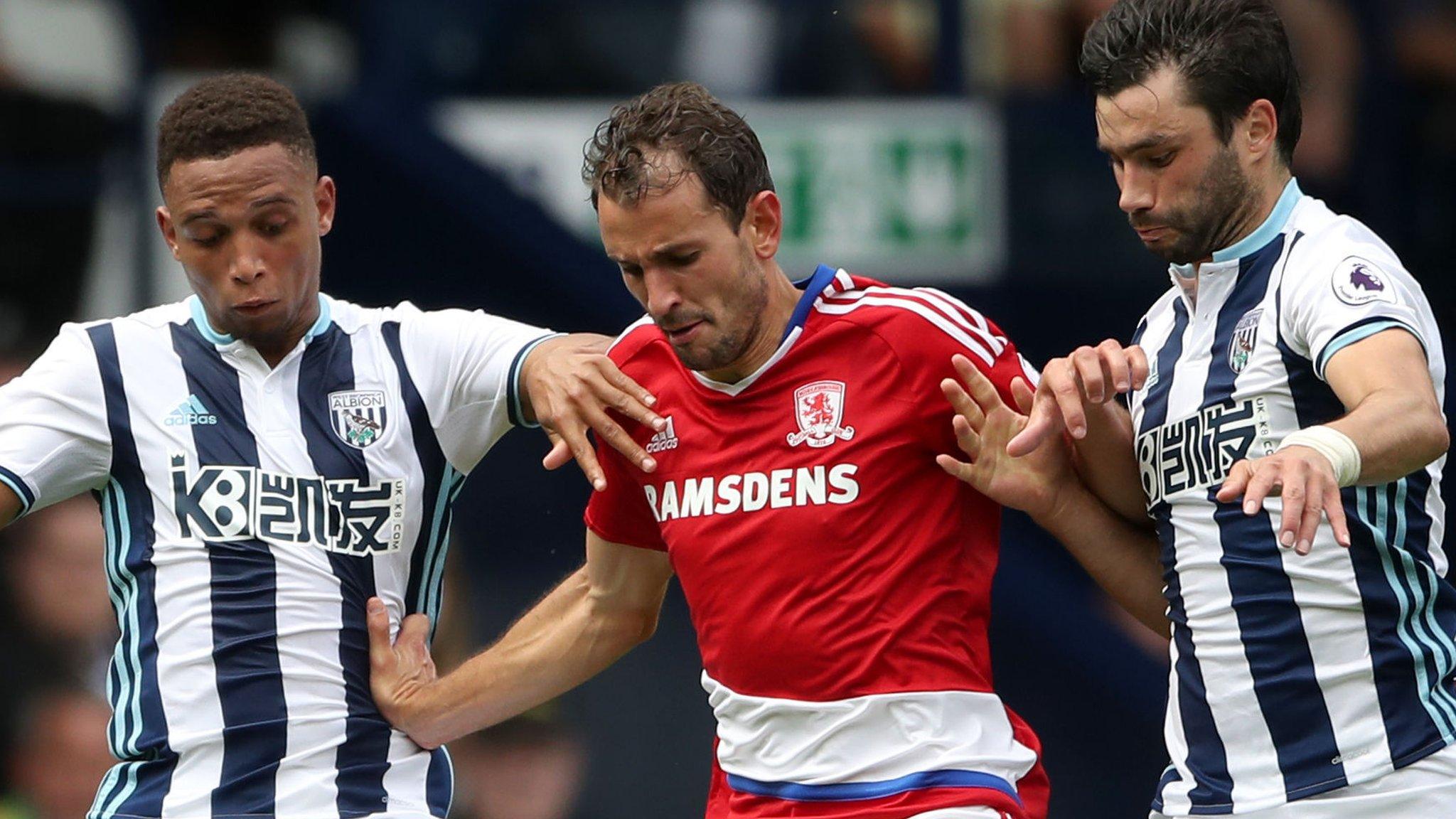 West Bromwich v Middlesbrough