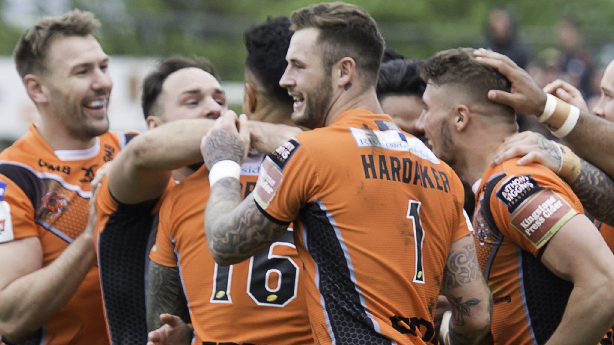 Castleford celebrate