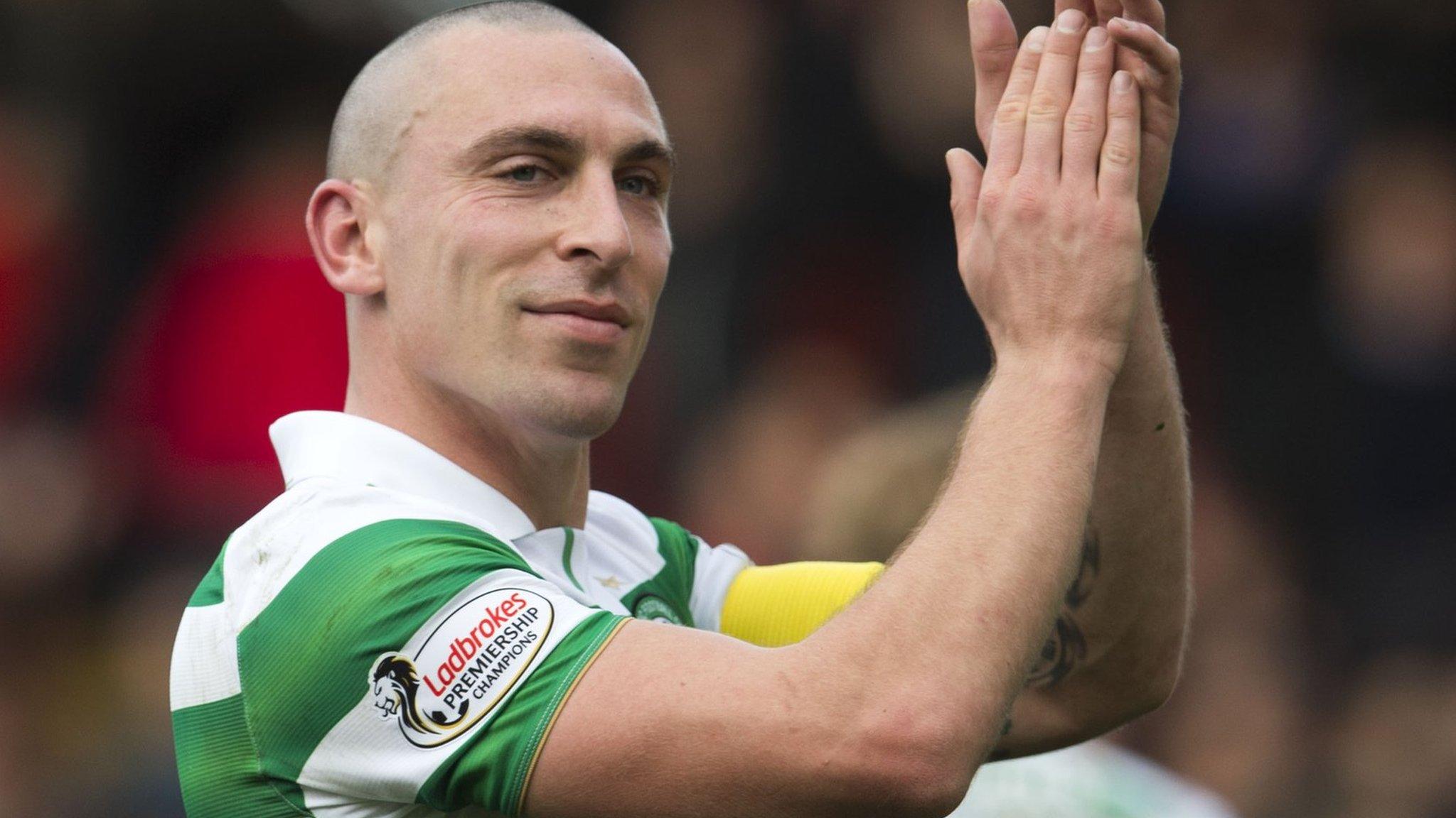 Celtic captain Scott Brown