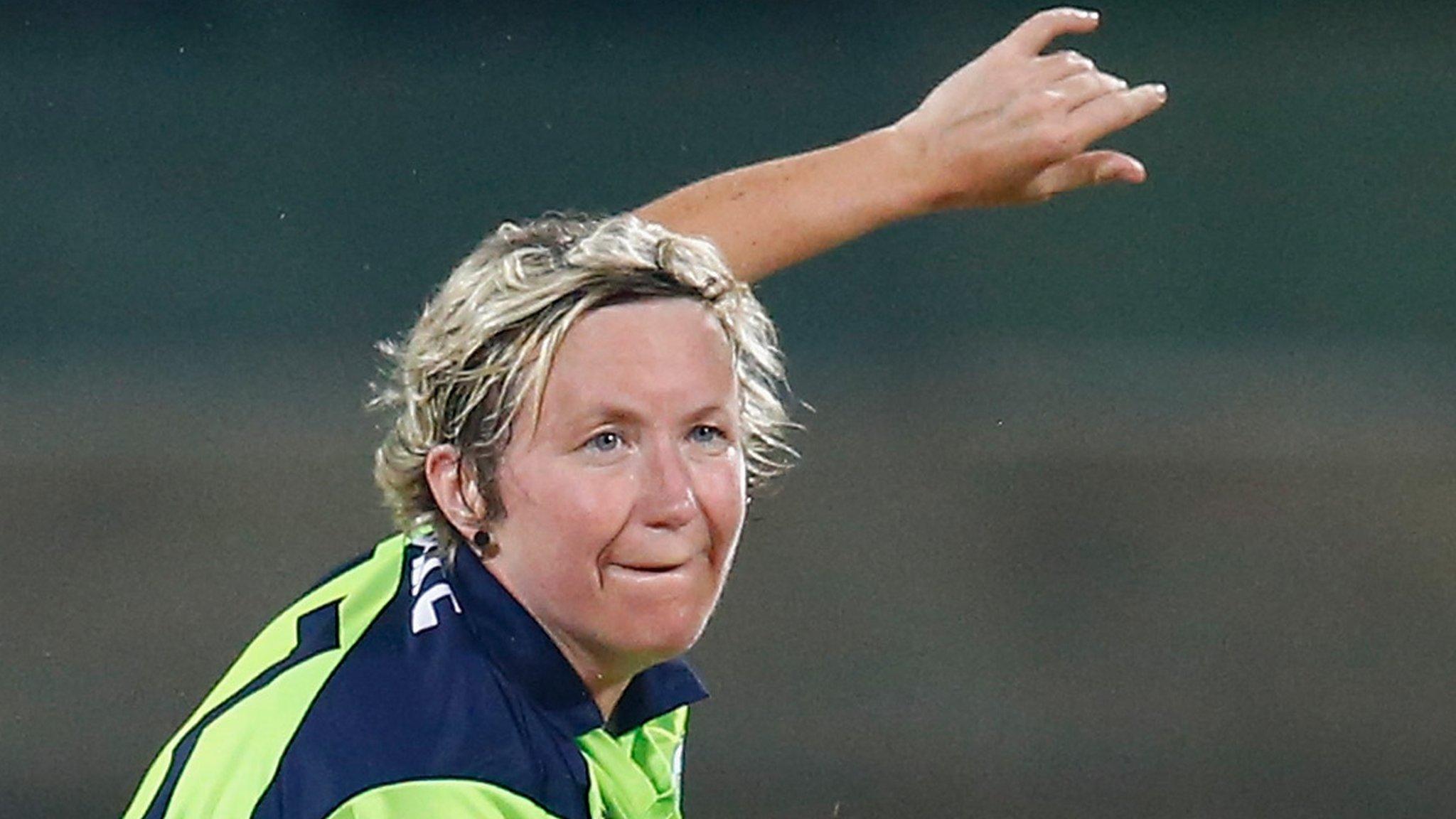 Ireland bowler Ciara Metcalfe