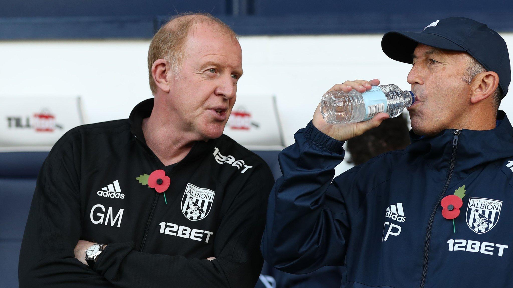 Gary Megson and Tony Pulis