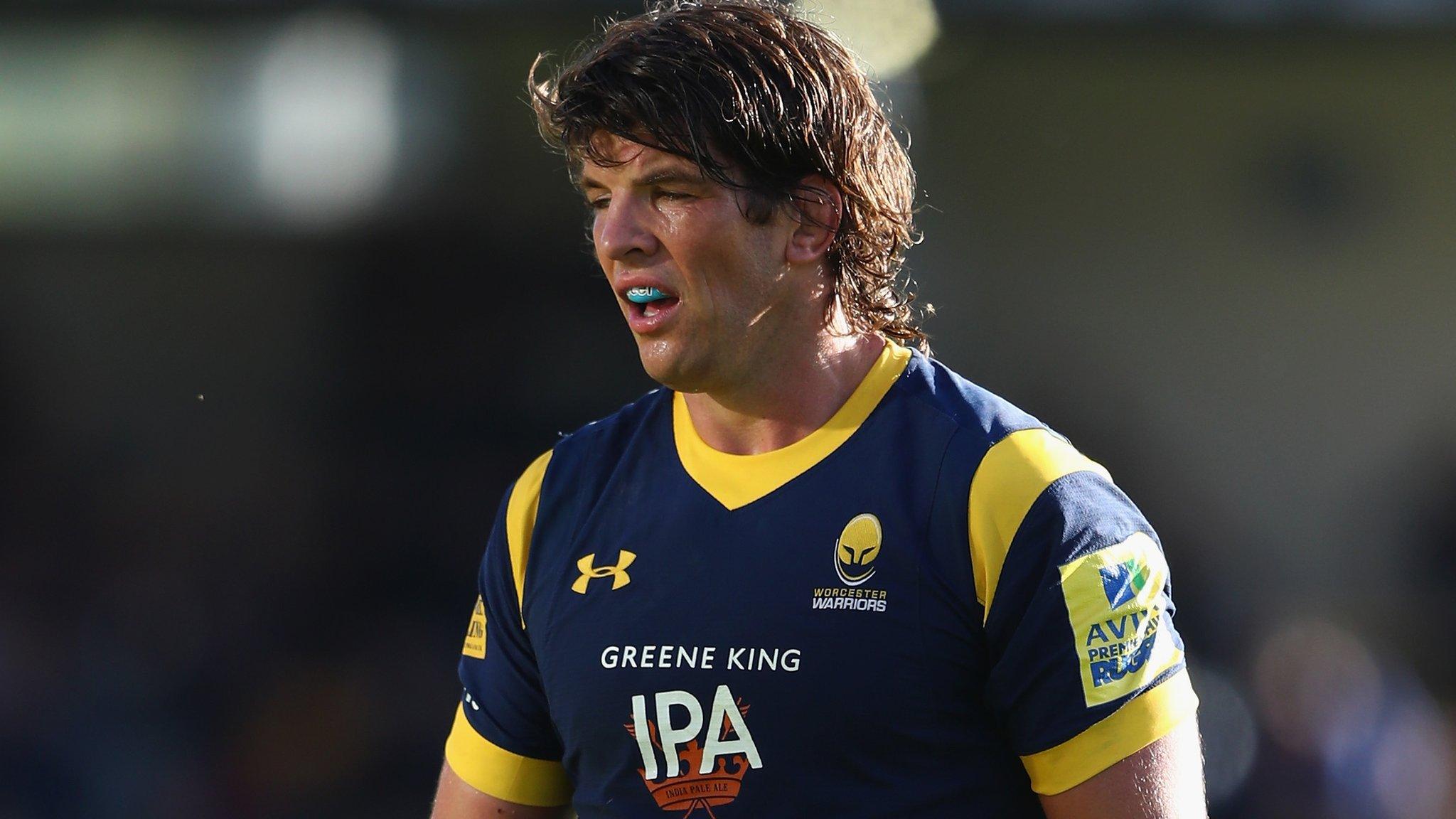 Worcester Warriors lock forward Donncha O'Callaghan