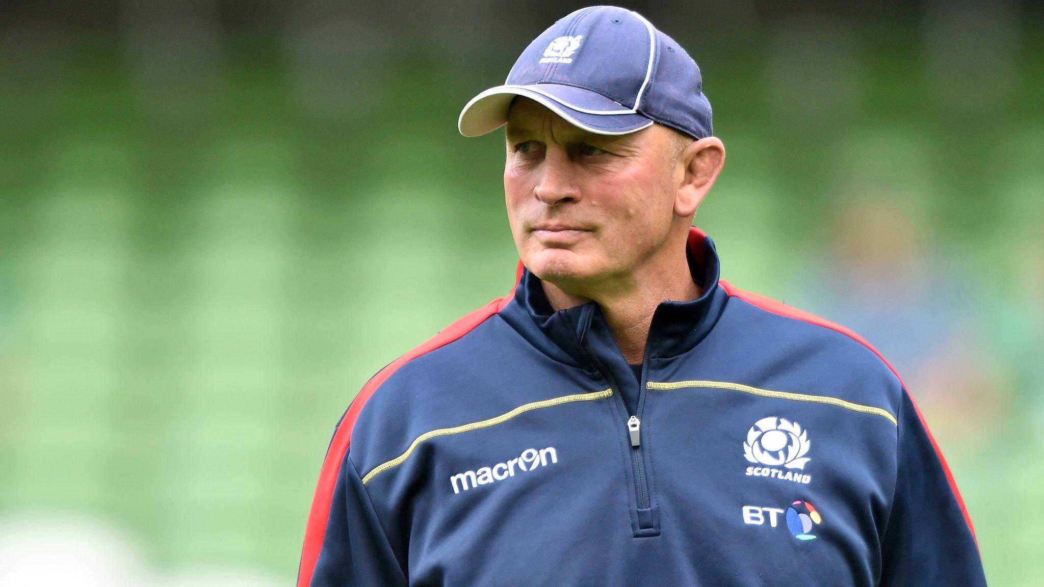 Scotland head coach Vern Cotter